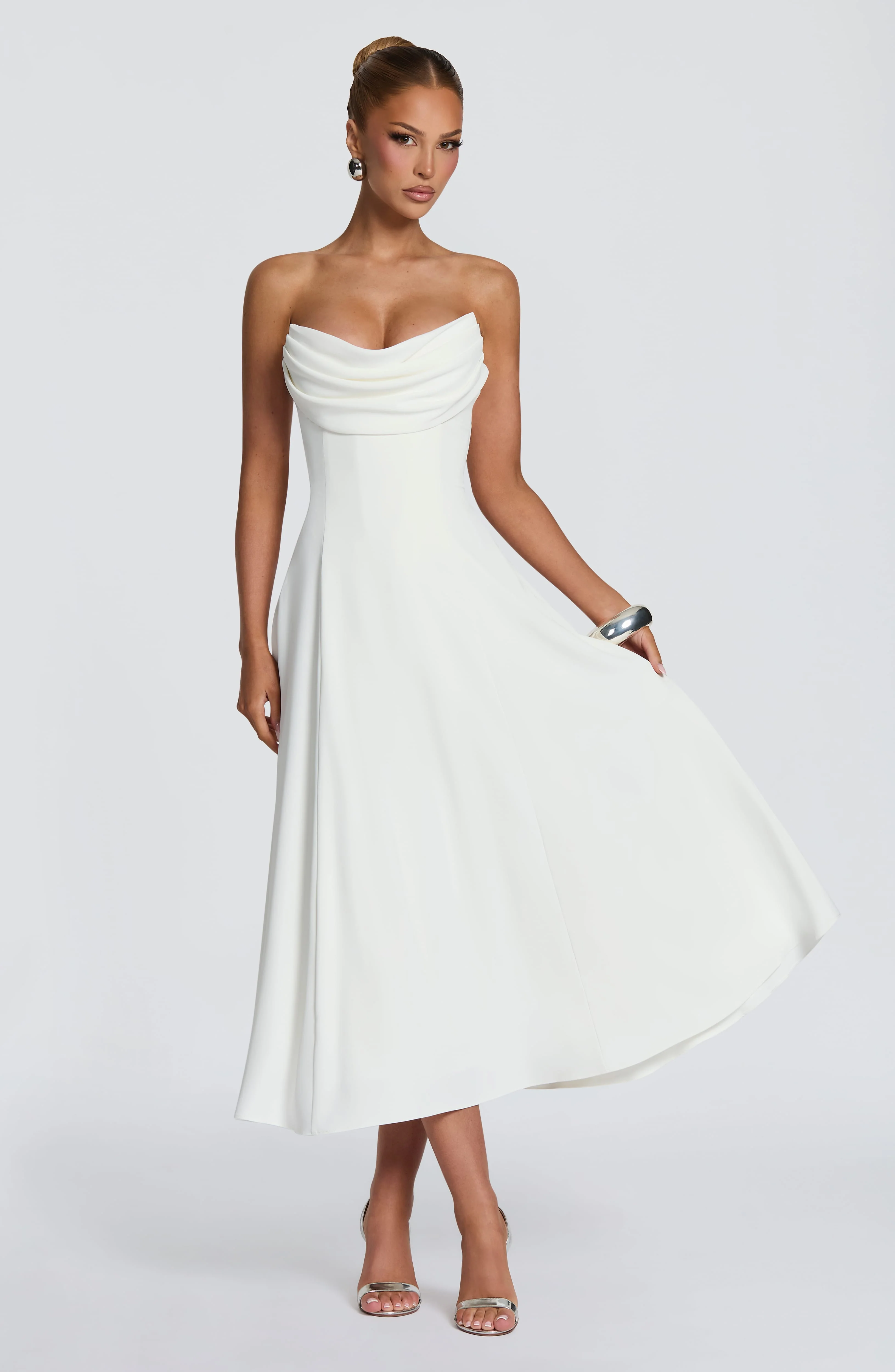 Marlowe Midi Dress - Ivory
