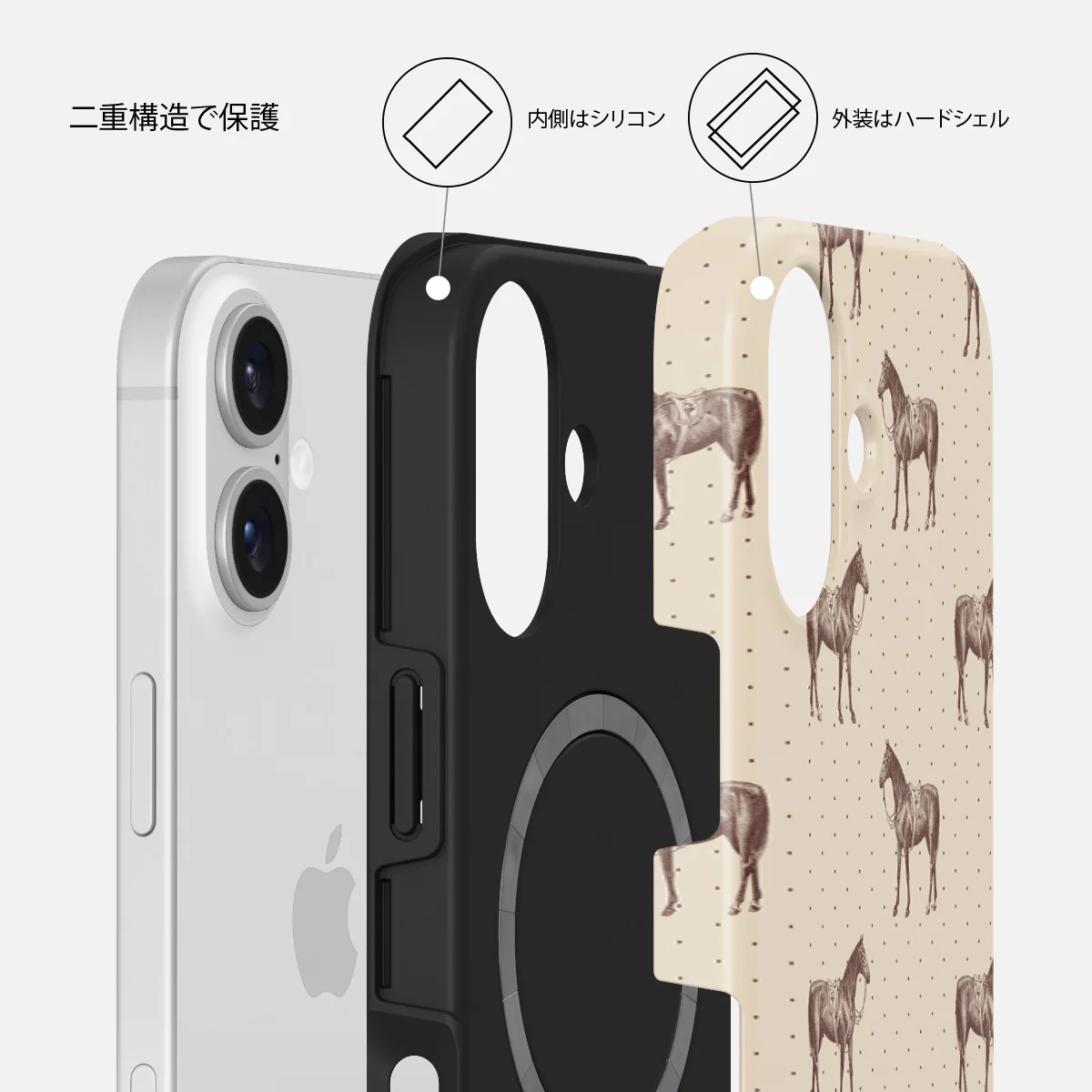 Wild West - iPhone 16 Plus ケース