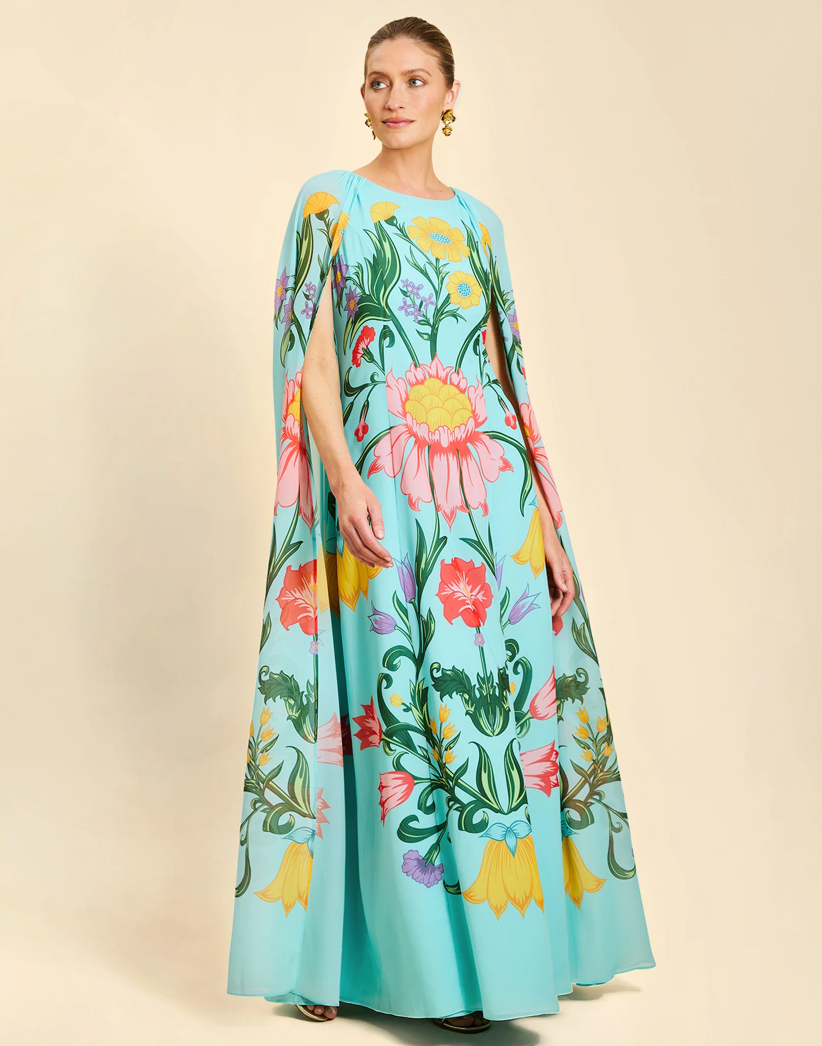 Cartagena Cape Gown