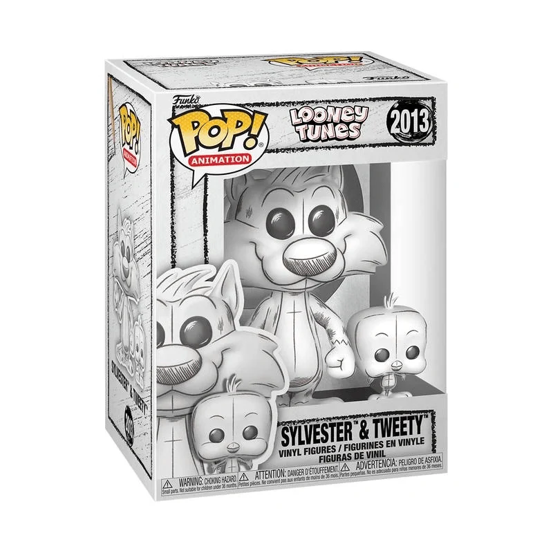 Funko Pop! Anime: Looney Tunes – Sketched Sylvester and Tweety Figure