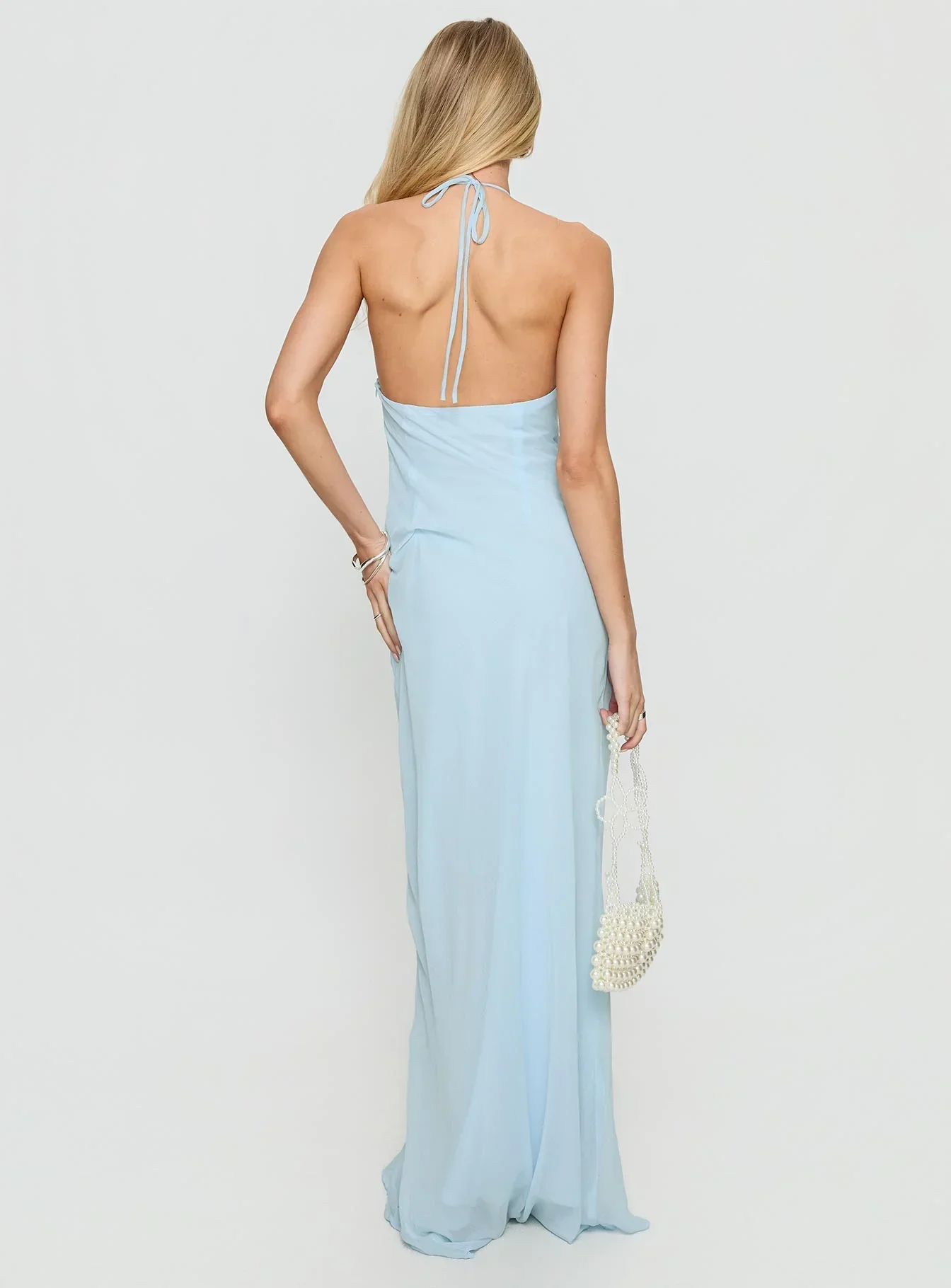 Epilogues Arrowhead Maxi Dress Blue - luluinthesky