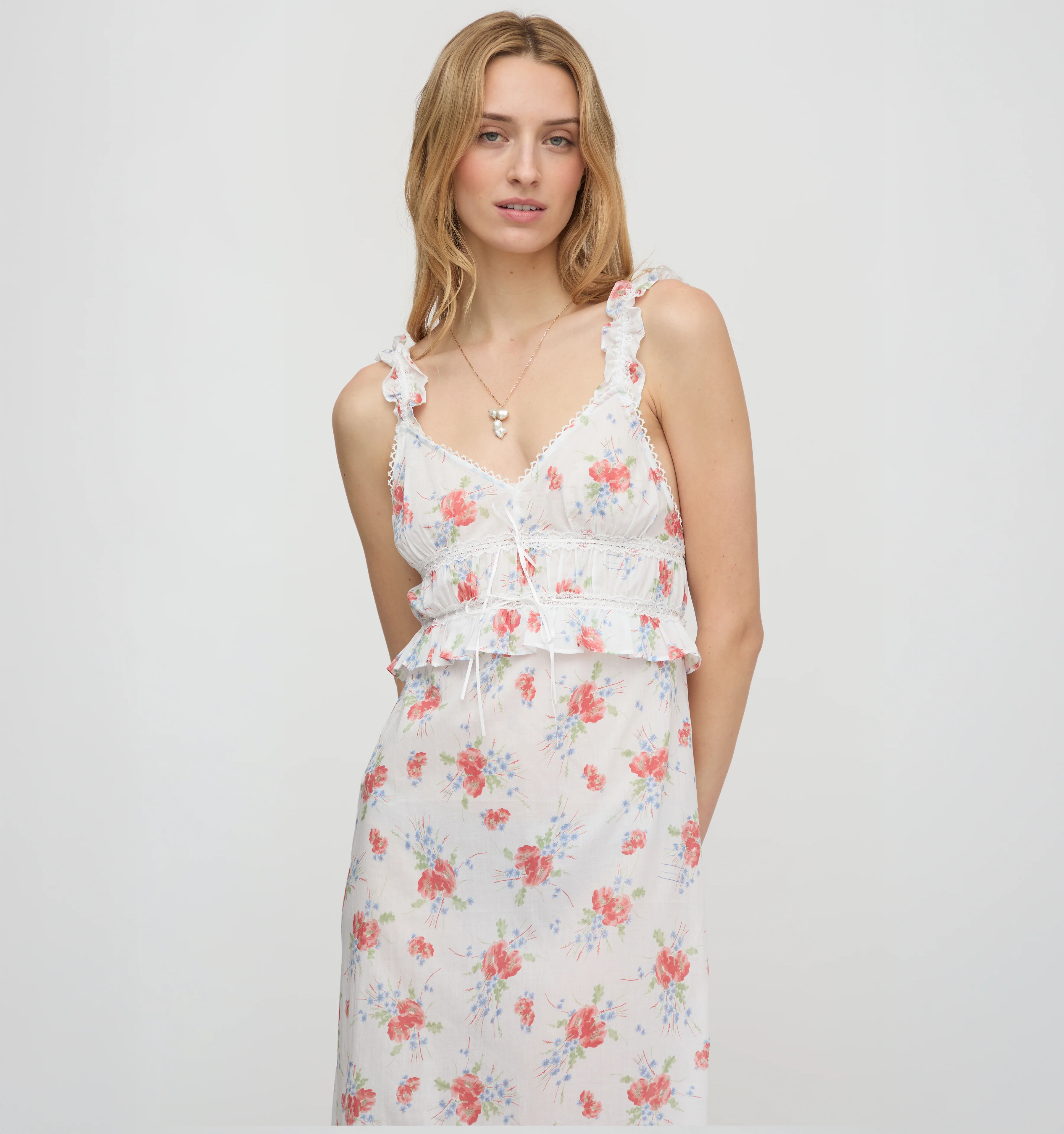 The Bonnie Nightgown - Sunburst Blossoms