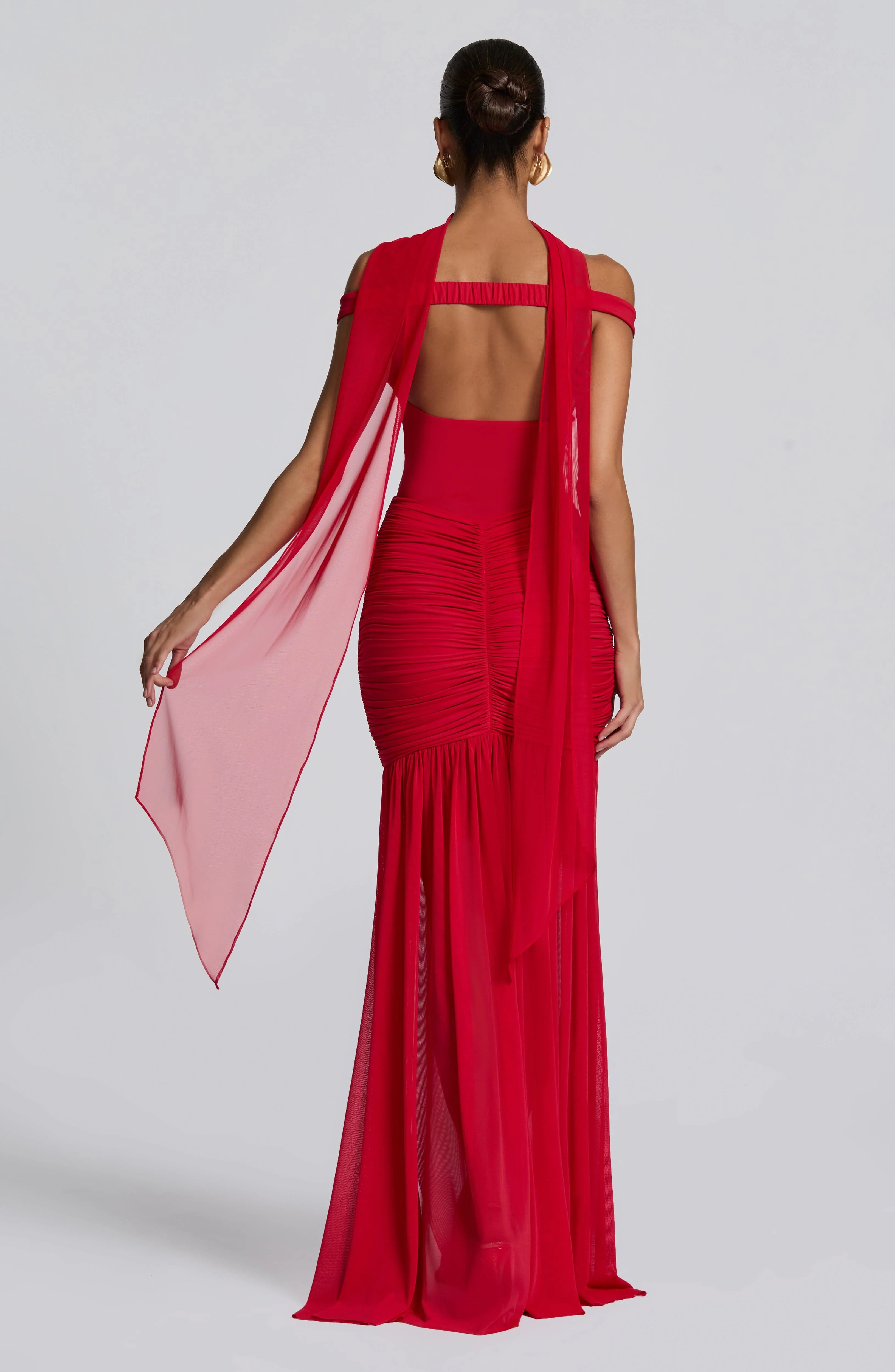 Ayla Scarf - Red