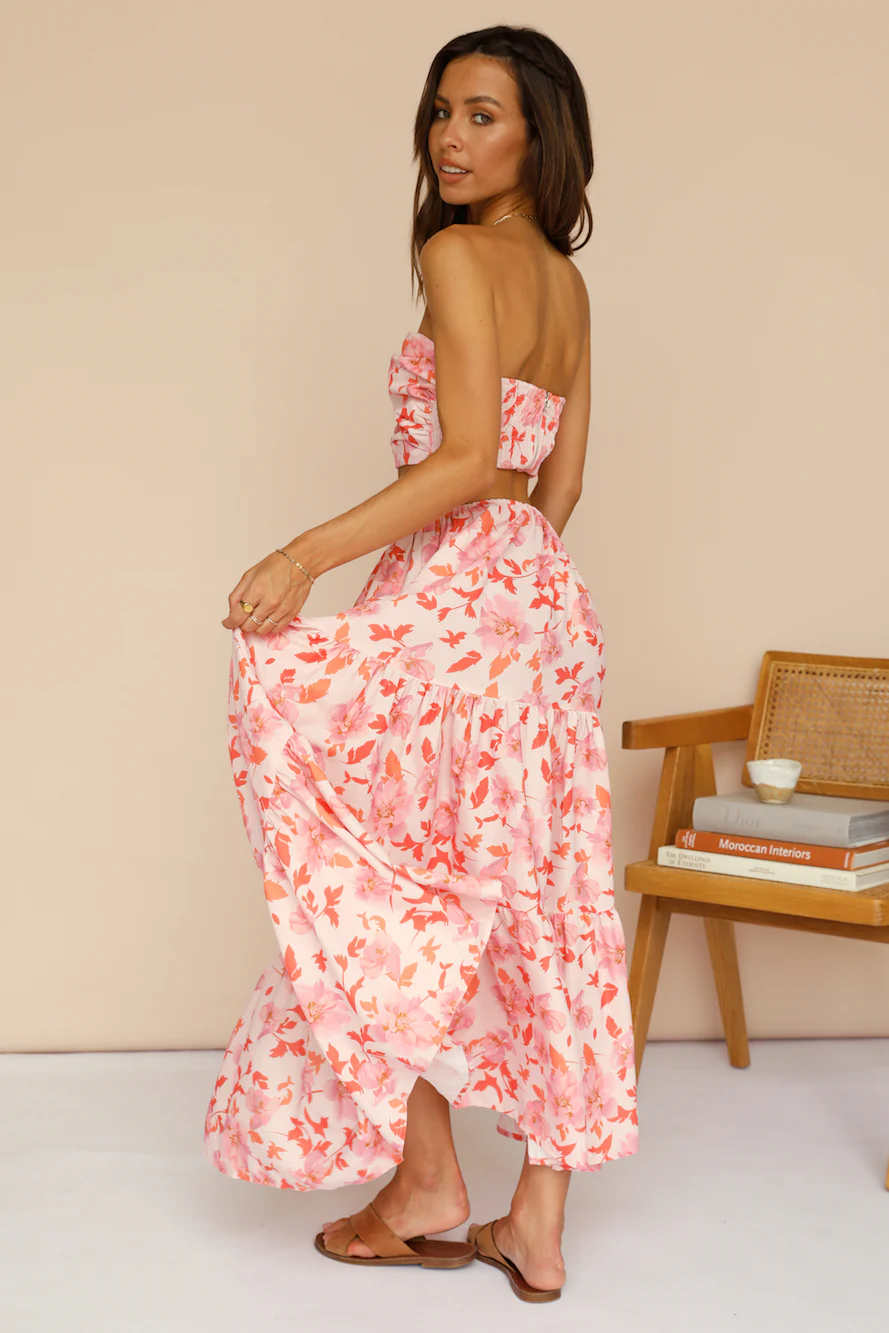 Secret Message Maxi Skirt