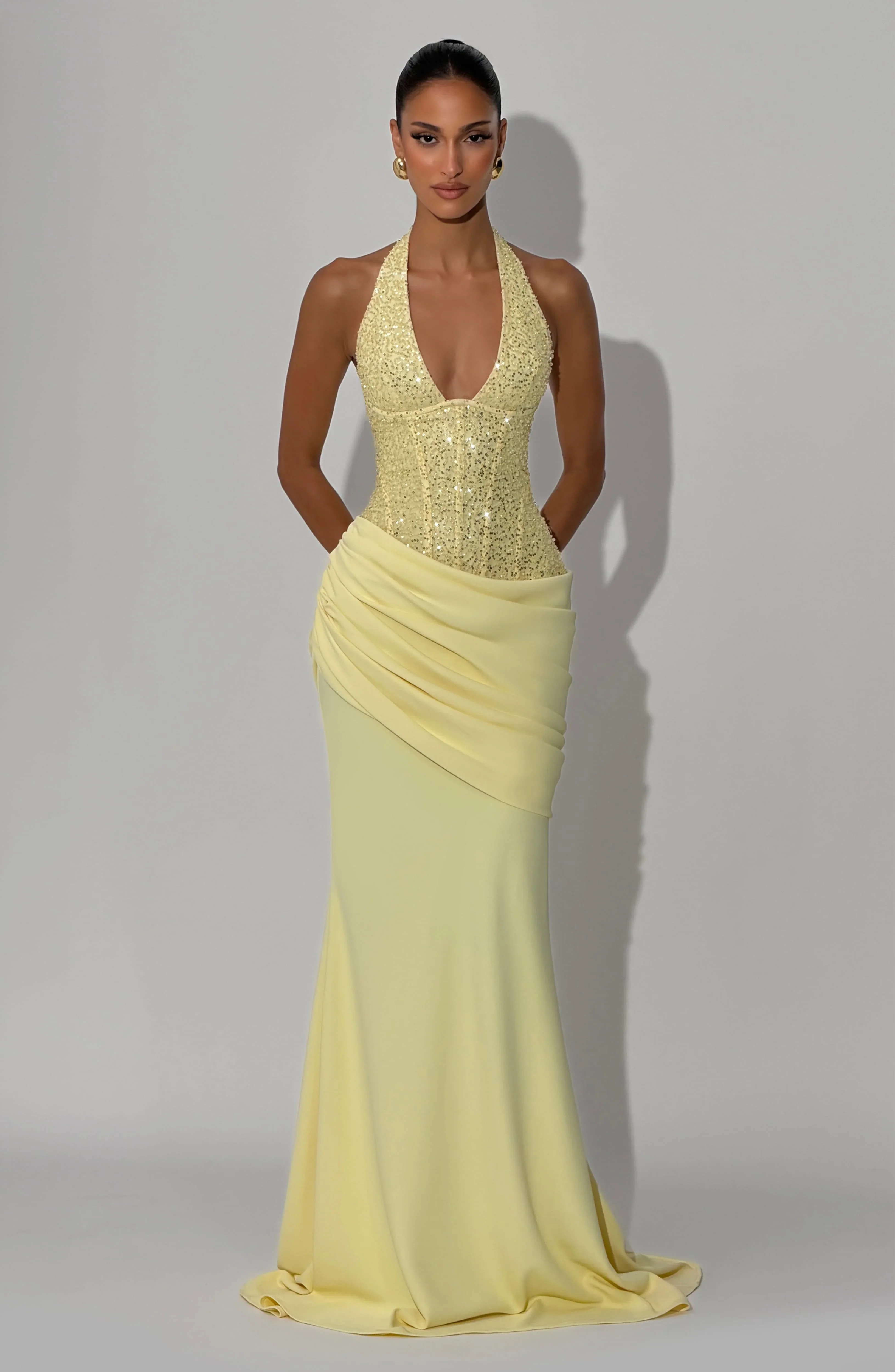 Taylor Gown - Lemon