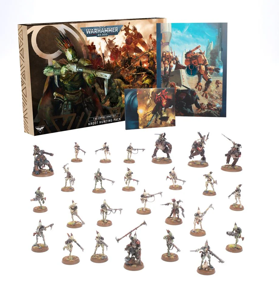 Warhammer 40,000 T'au Empire Army Set: Kroot Hunting Pack