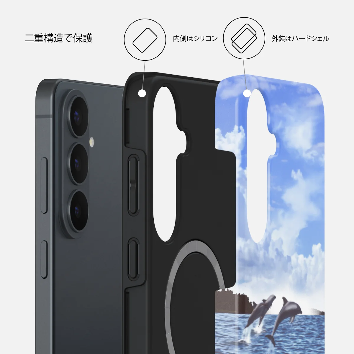 Retro Splash - Samsung Galaxy S26 FE ケース