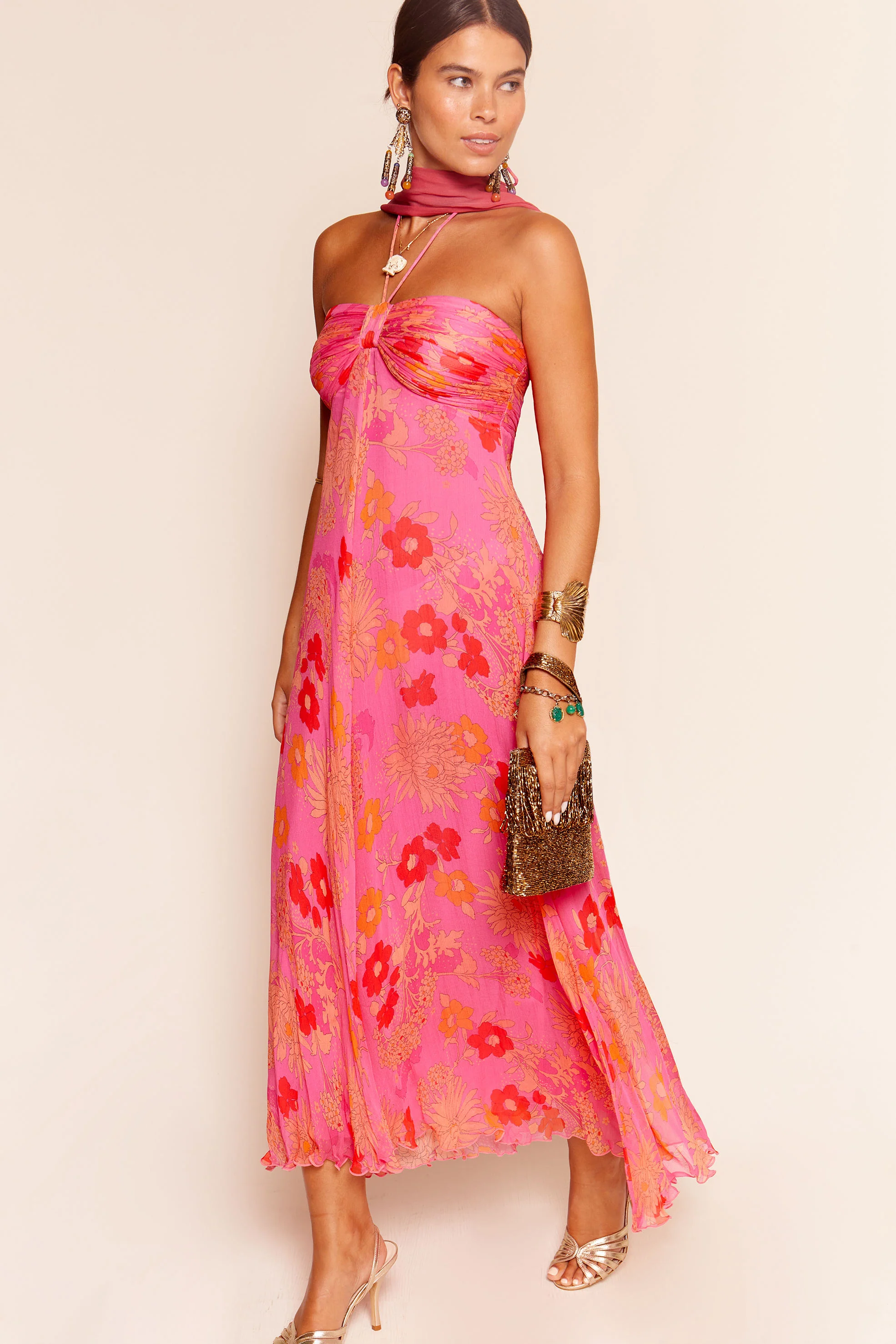 samira - french floral pink