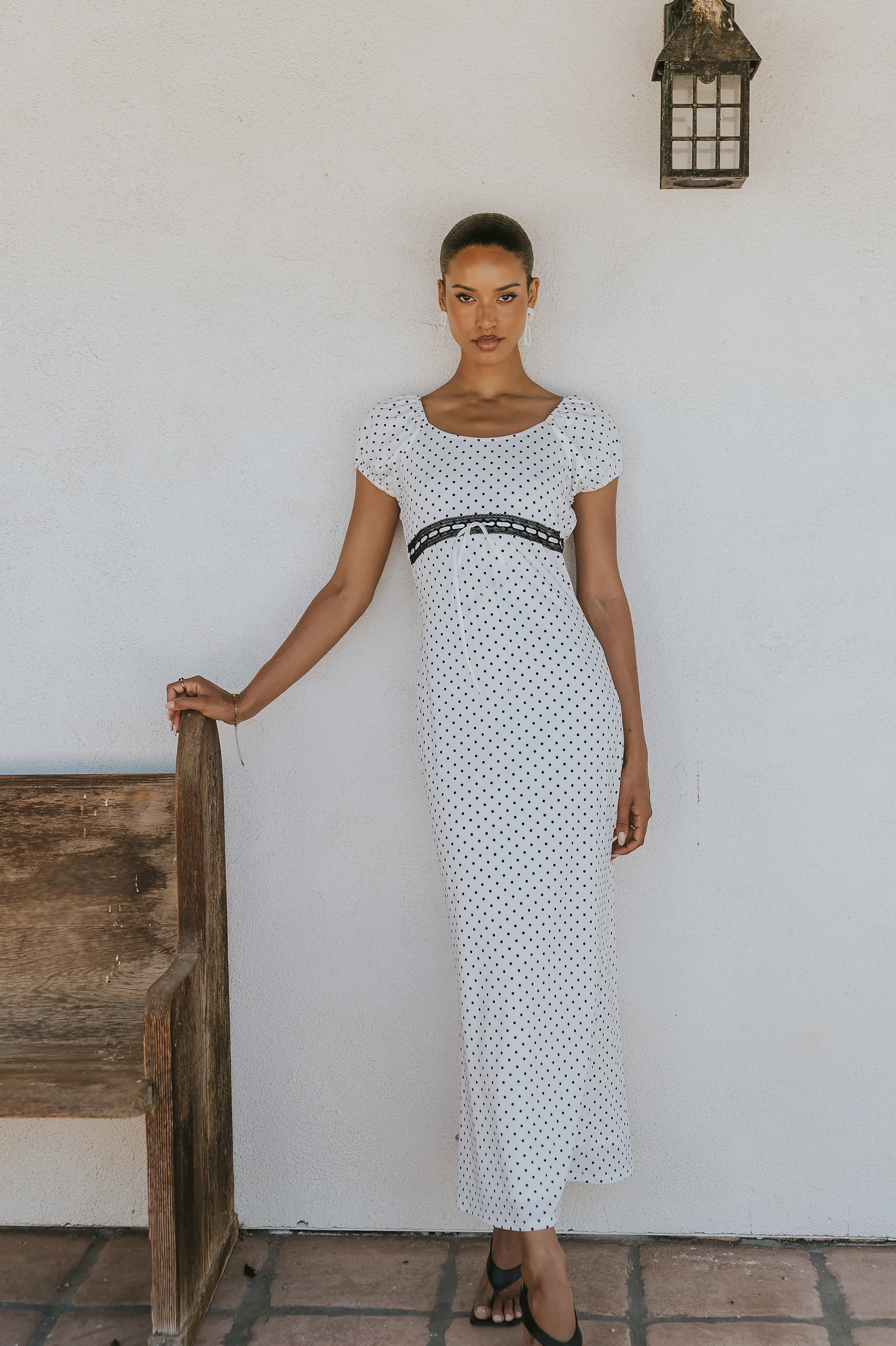 Colton Polka Dot Maxi Dress - FINAL SALE