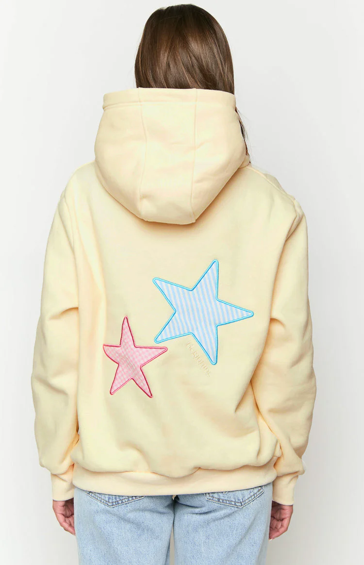 P.MAYO Cream Star Hoodie