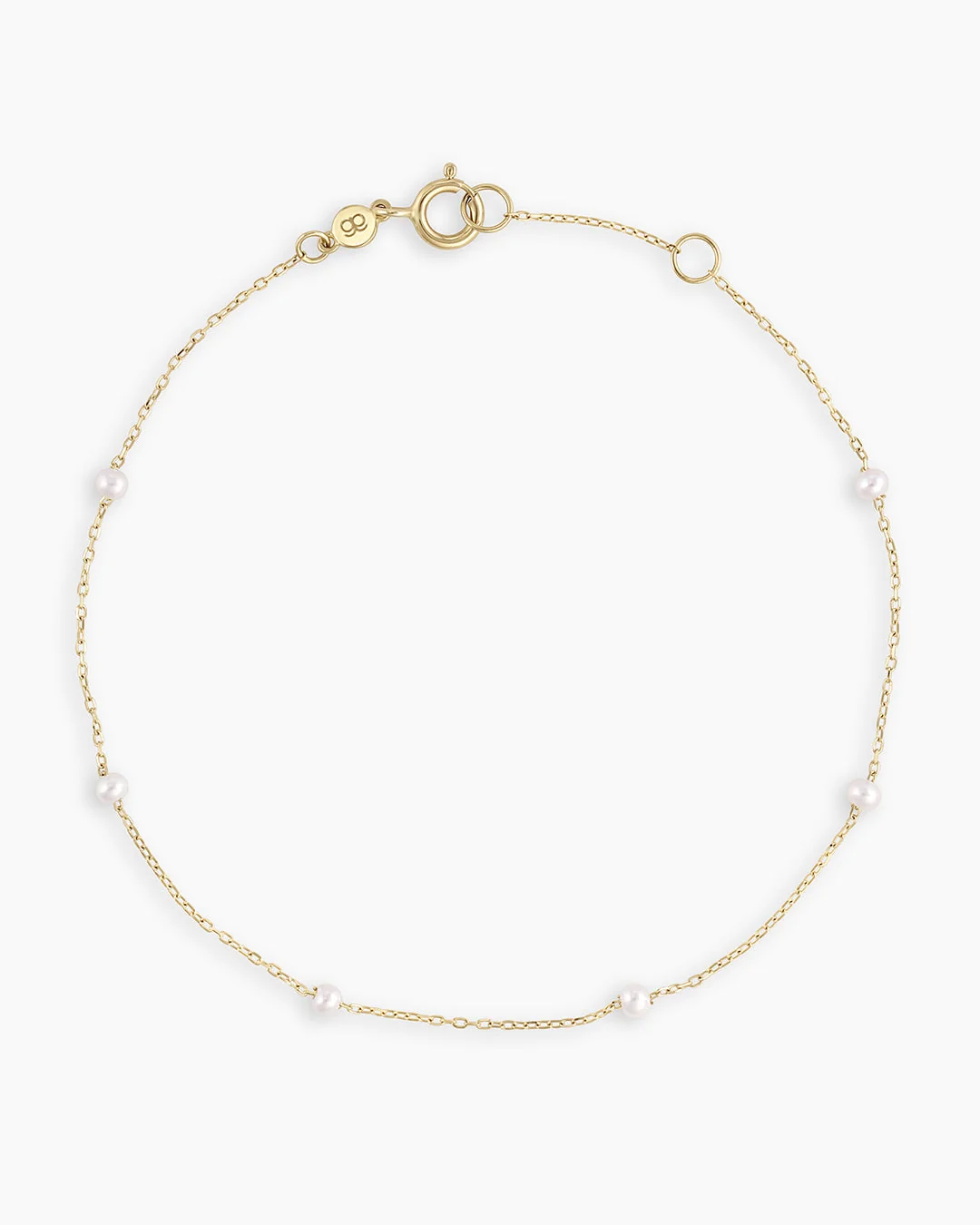 14K Gold Pearl Newport Bracelet