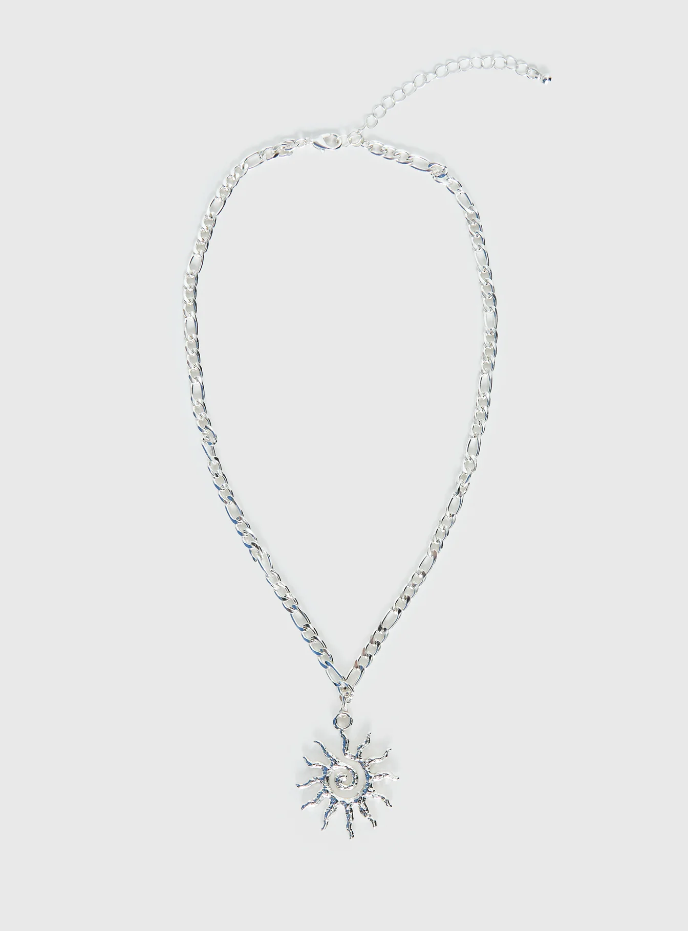 Party Invitations Pendant Necklace Silver