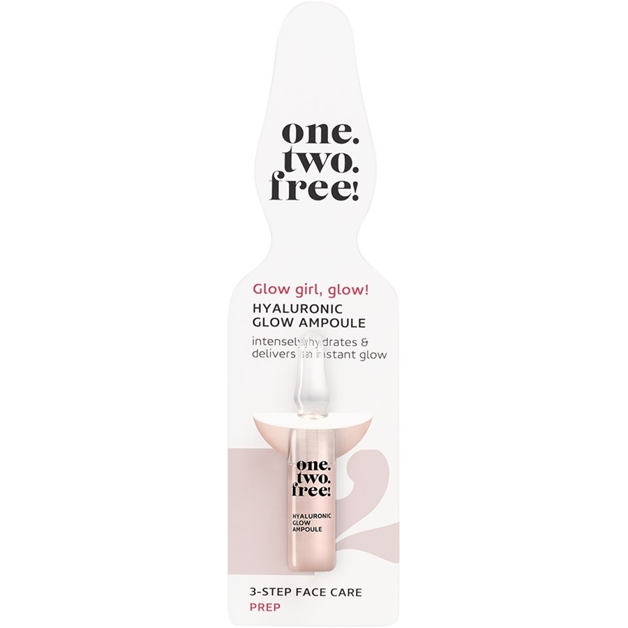 One.two.free! Pielęgnacja twarzy Hyaluronic Glow Ampoule