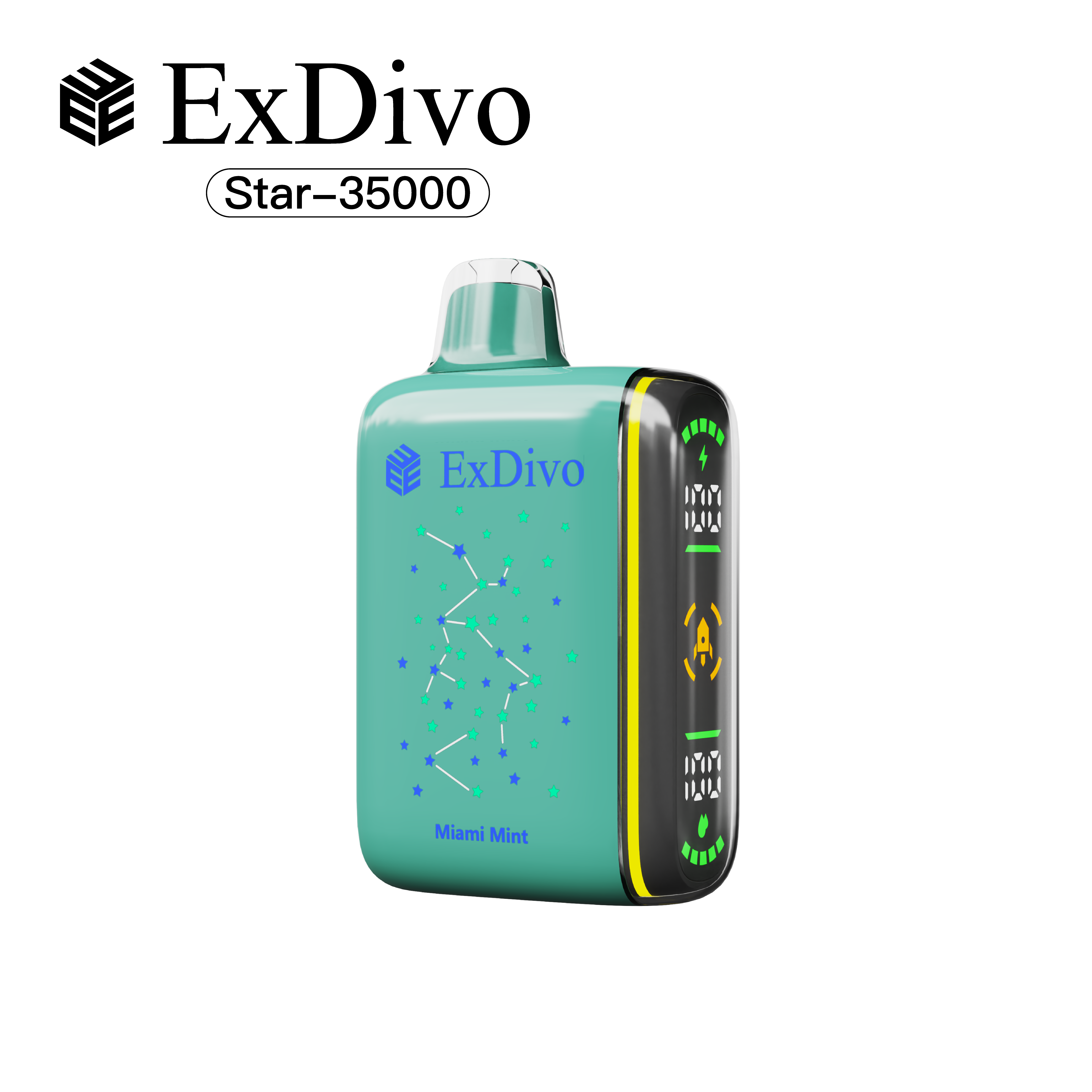 Miami Mint - ExDivo INTERSTELLAR 35K Disposable Vape