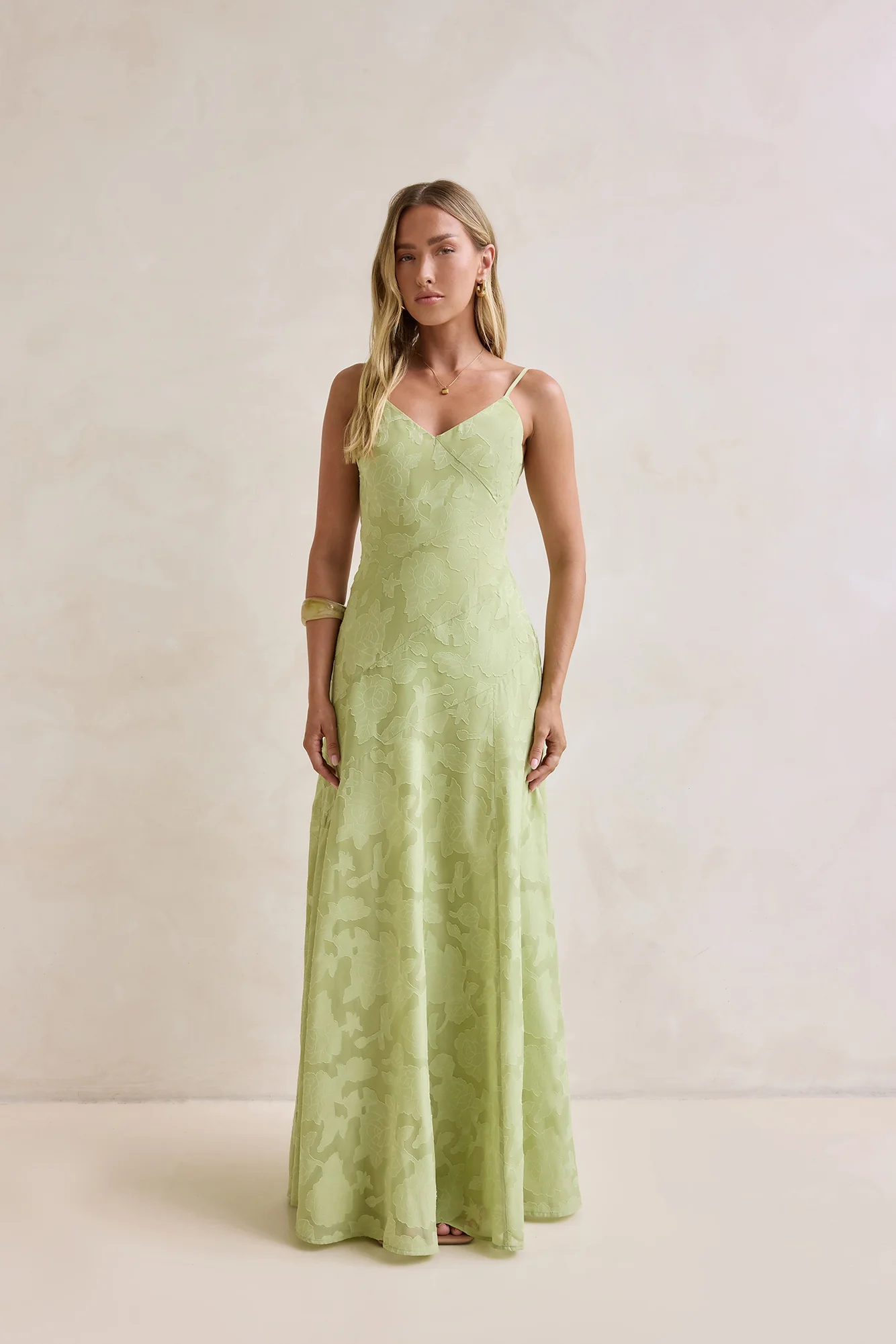 Dancing Spark Maxi Dress Sage - luluinthesky