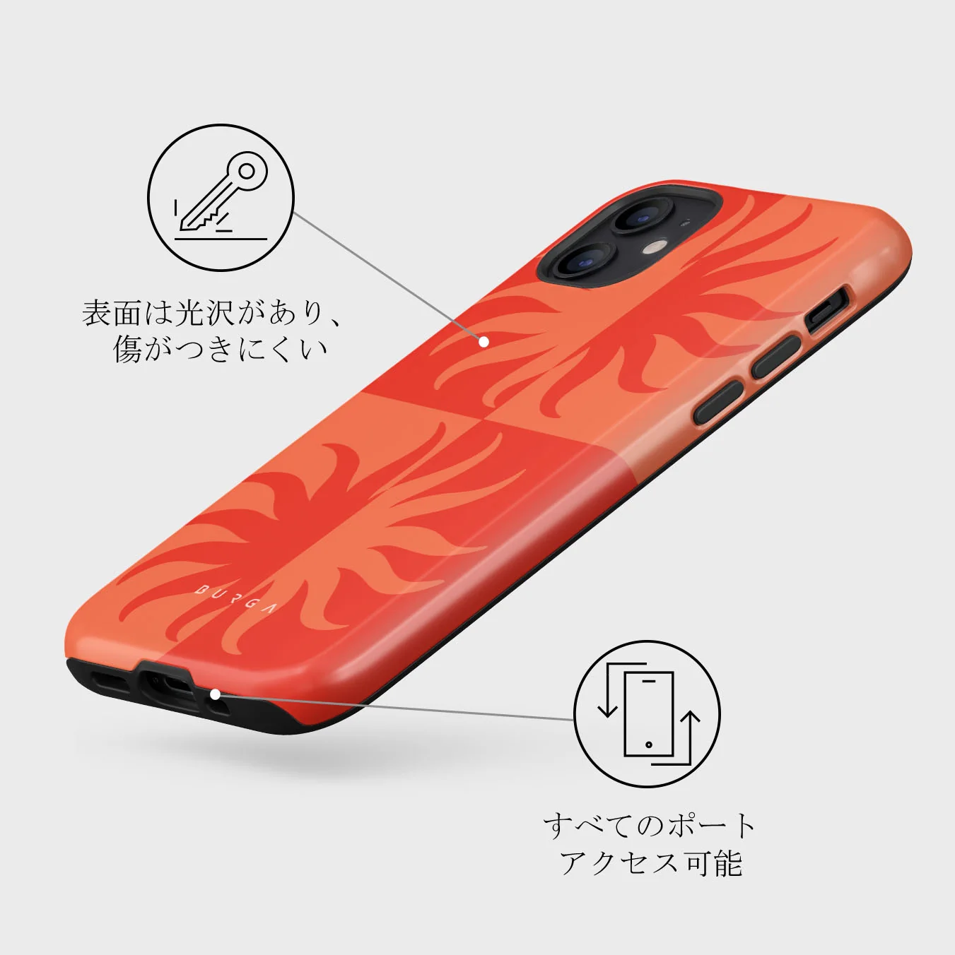 Sunkissed - iPhone 12 Mini ケース