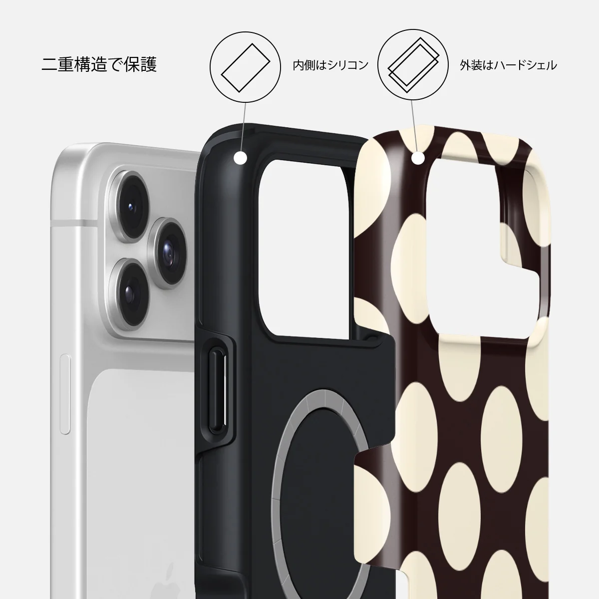 Spot On - iPhone 17 Pro ケース
