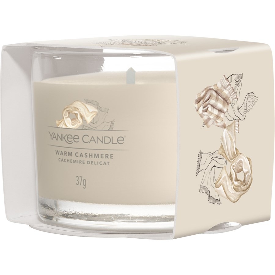 Yankee Candle Świeca wotywna w szkle Warm Cashmere