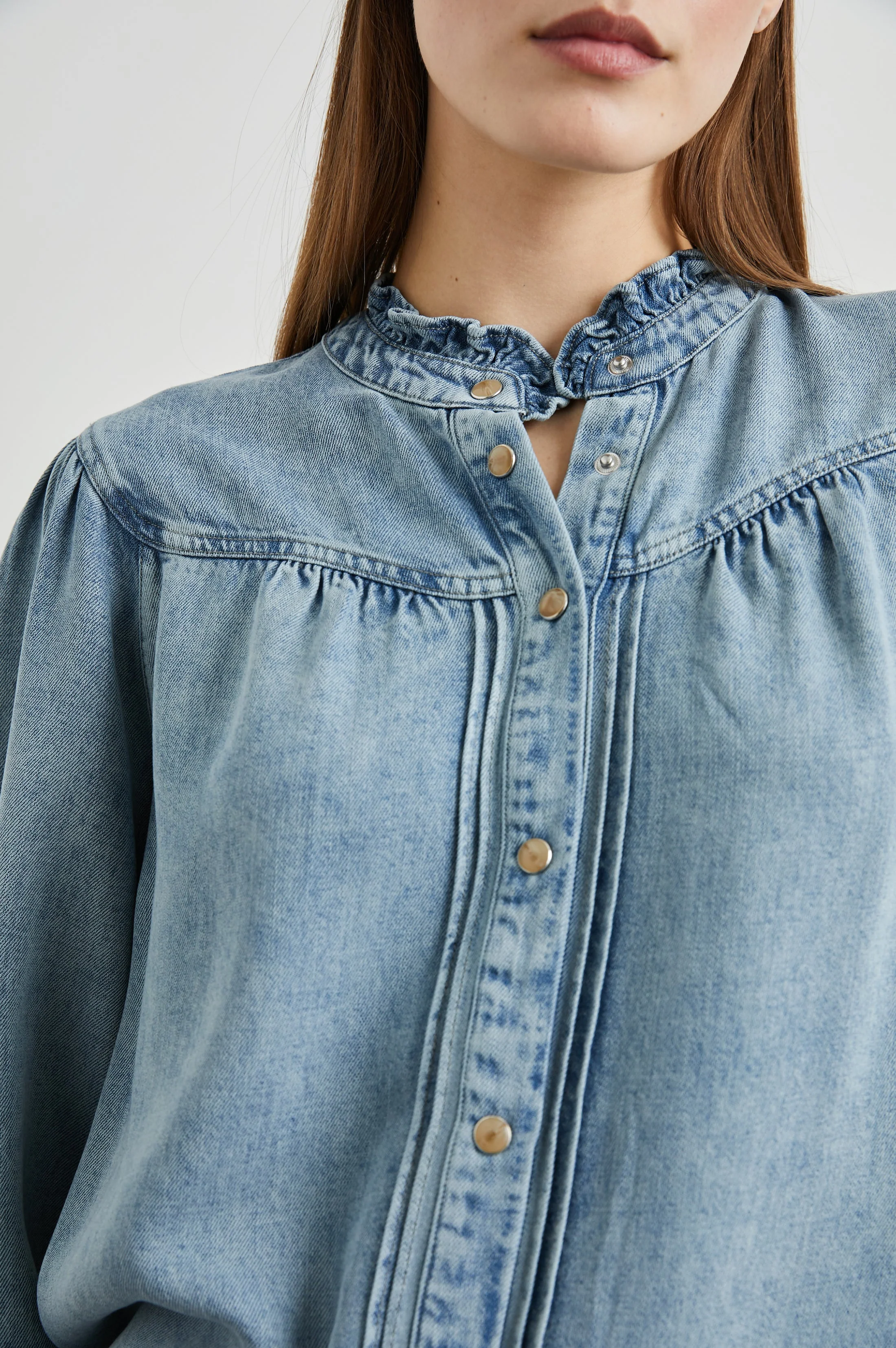 Alanna Shirt - Antique Indigo