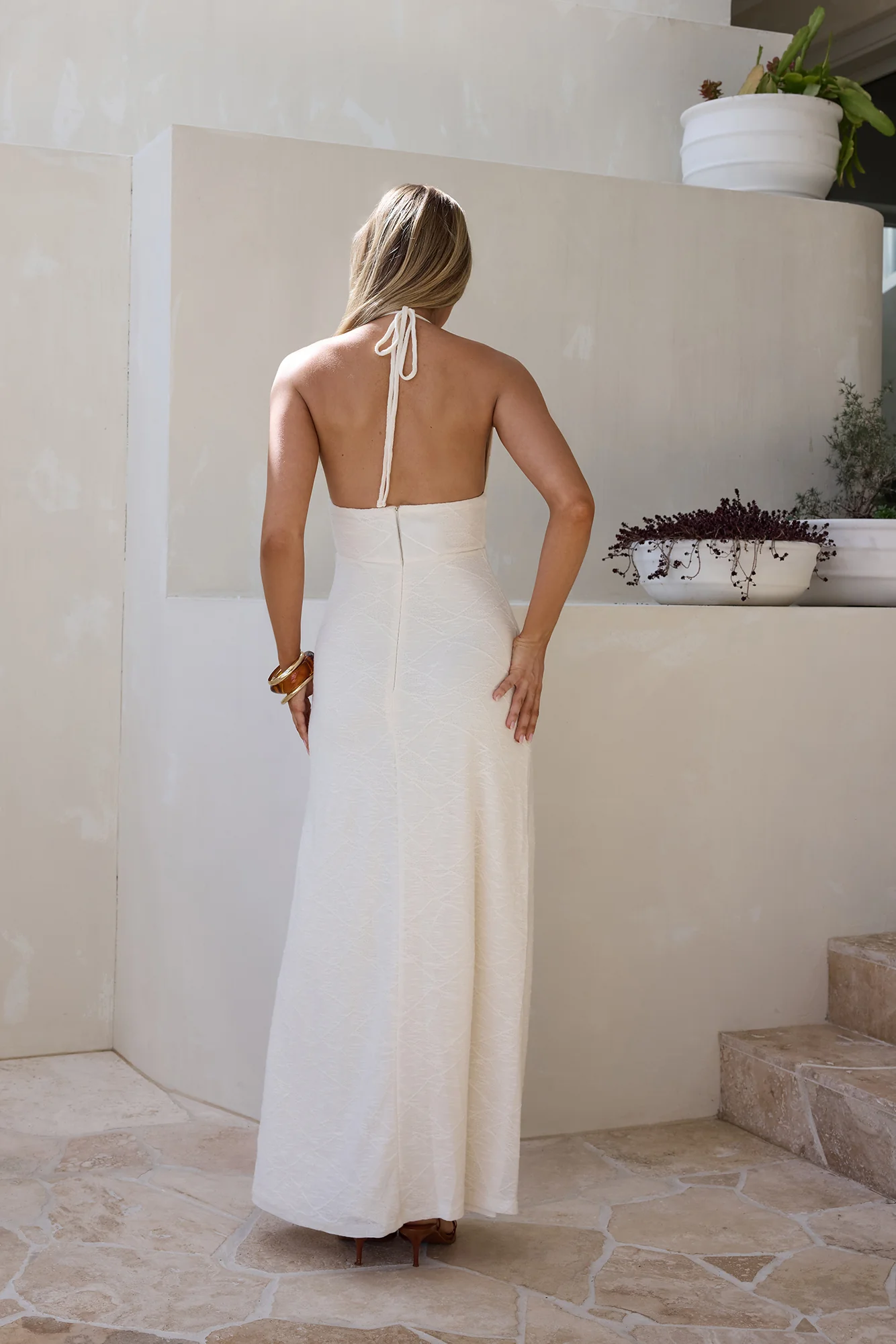 Adano Maxi Dress Beige