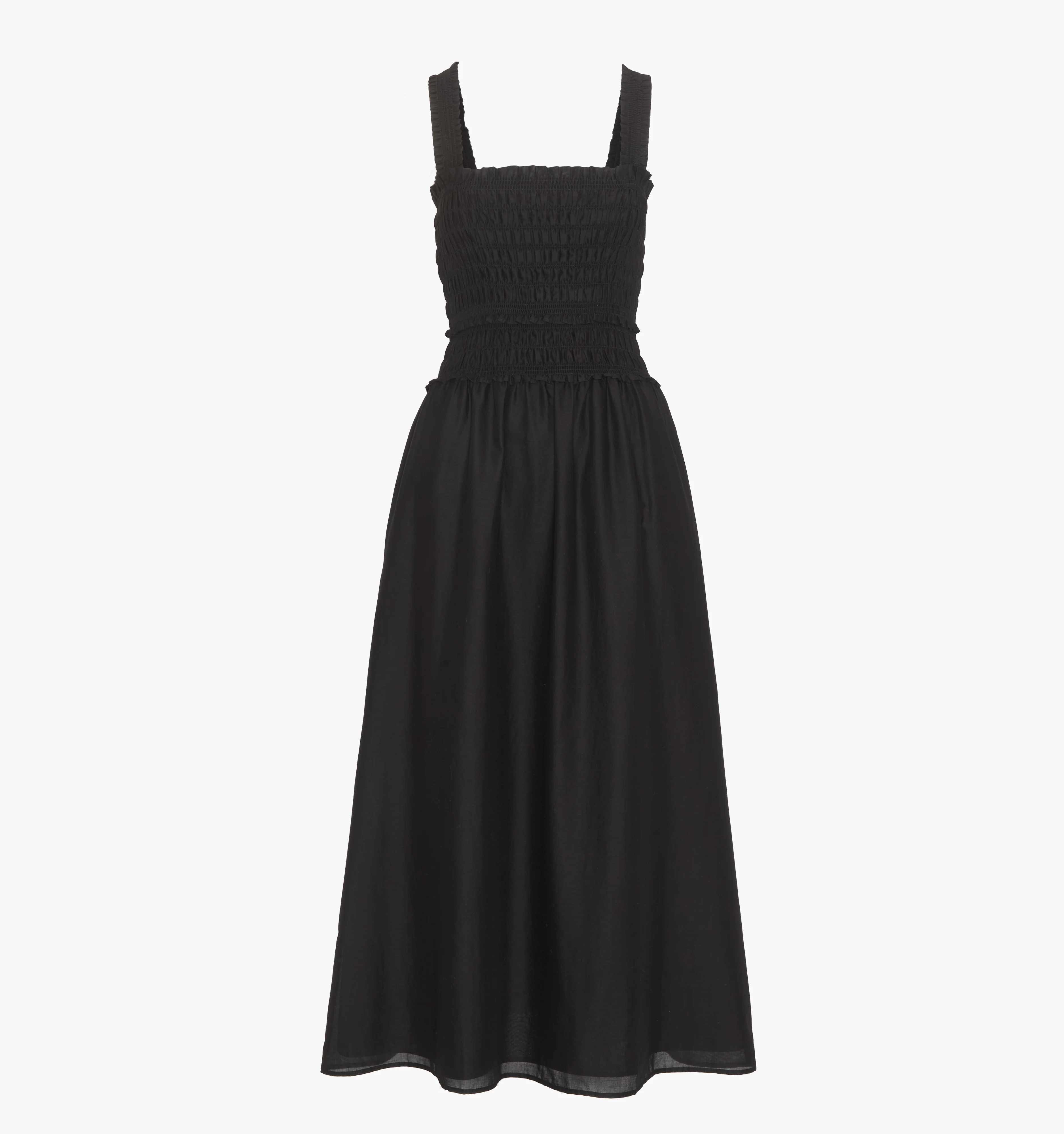 The Azalea Maxi Nap Dress - Black