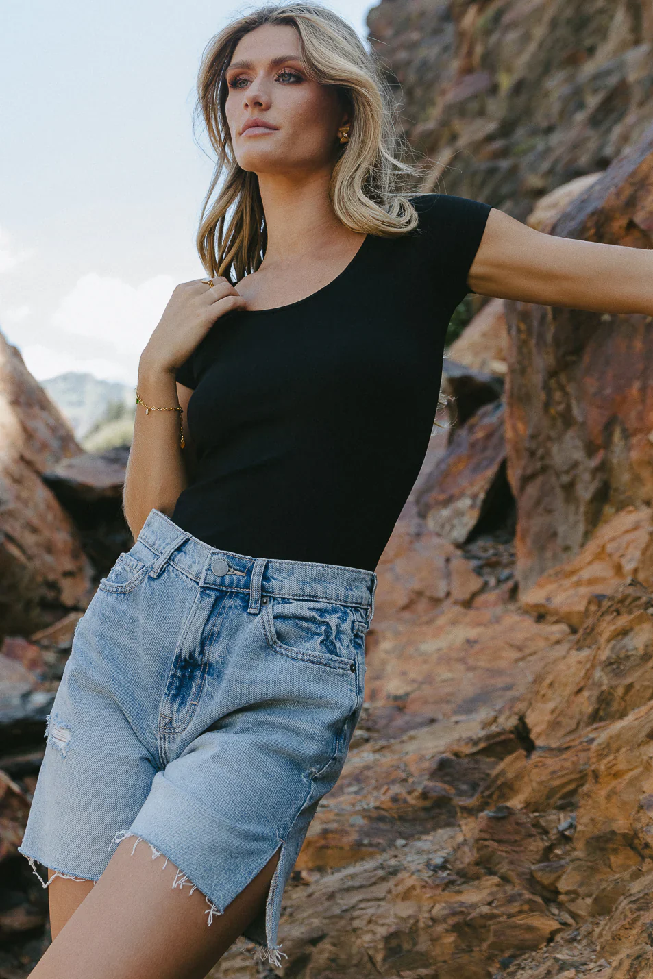 Hayley Top in Black