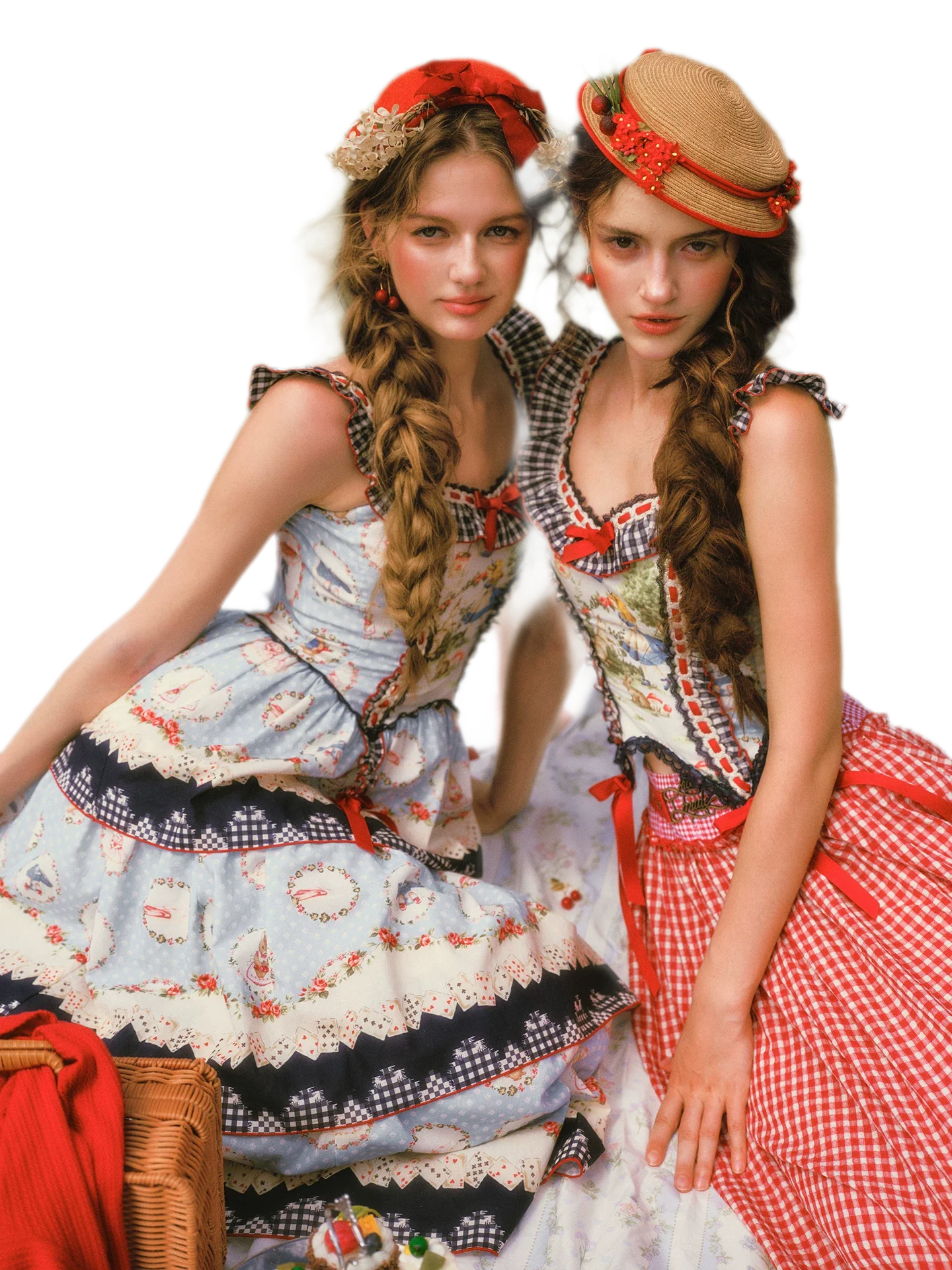 Printed Ruffle Tiered Dress