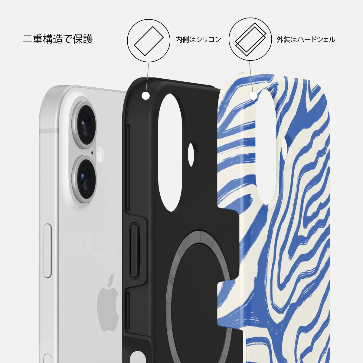 Seven Seas - iPhone 16 Plus ケース