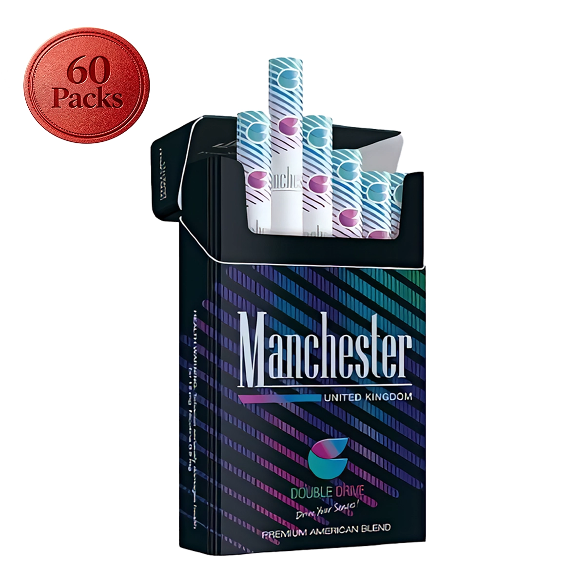 Manchester Blueberry Mint - 1 Carton (10 Packs) | Buy 5 Get 1 FREE