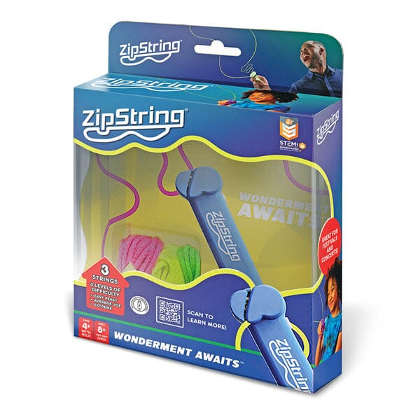 ZipString Original String Shooter Toy (1pc) Includes 3 Strings