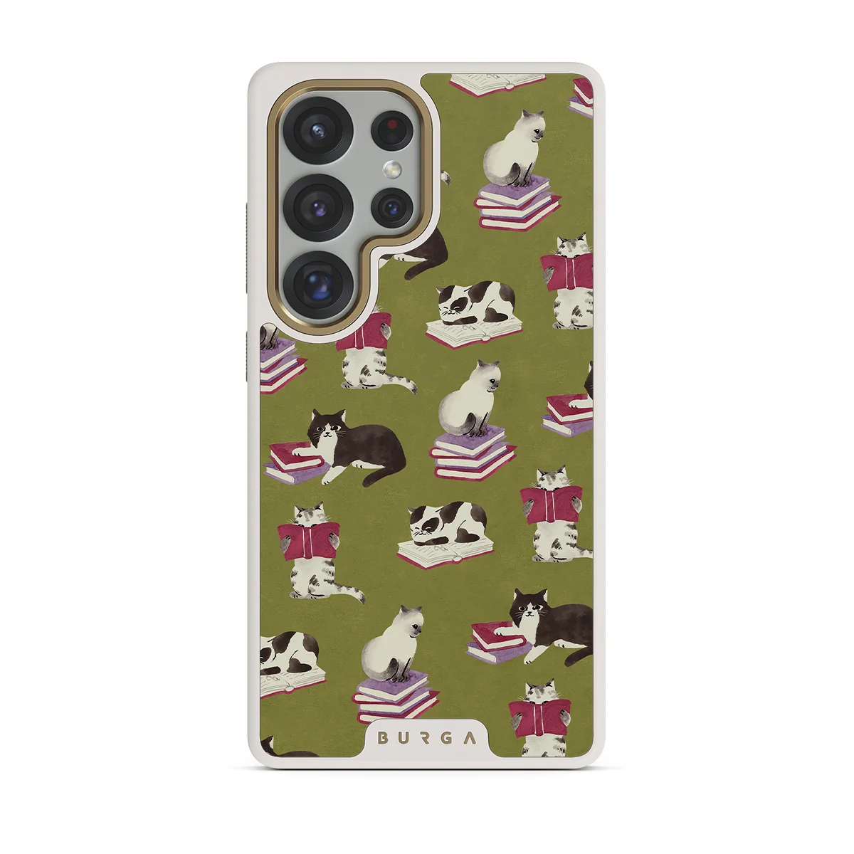 Curious Cat - Samsung Galaxy S25 Ultra ケース
