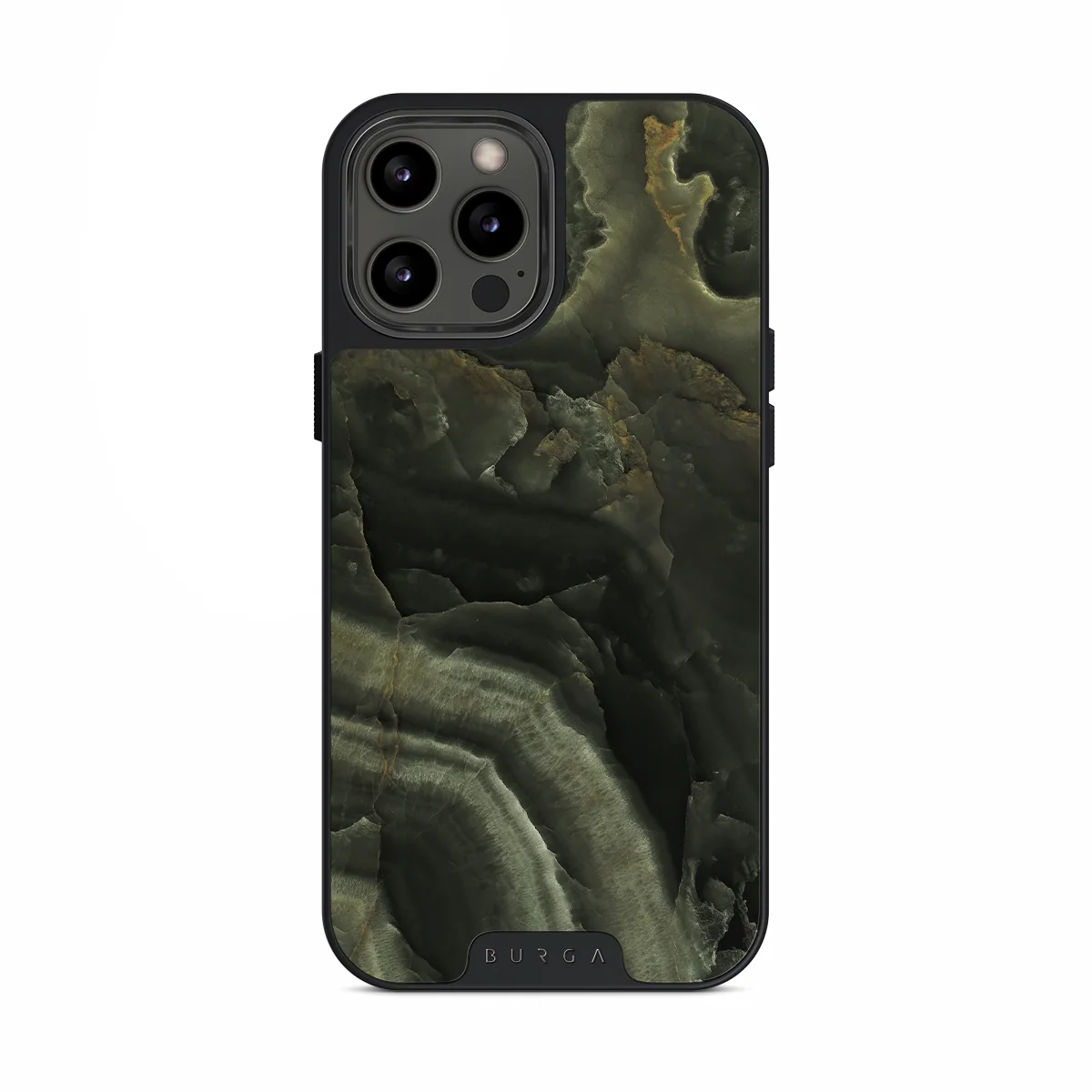 Misty Forest - Green Marble iPhone 12 Pro Max ケース