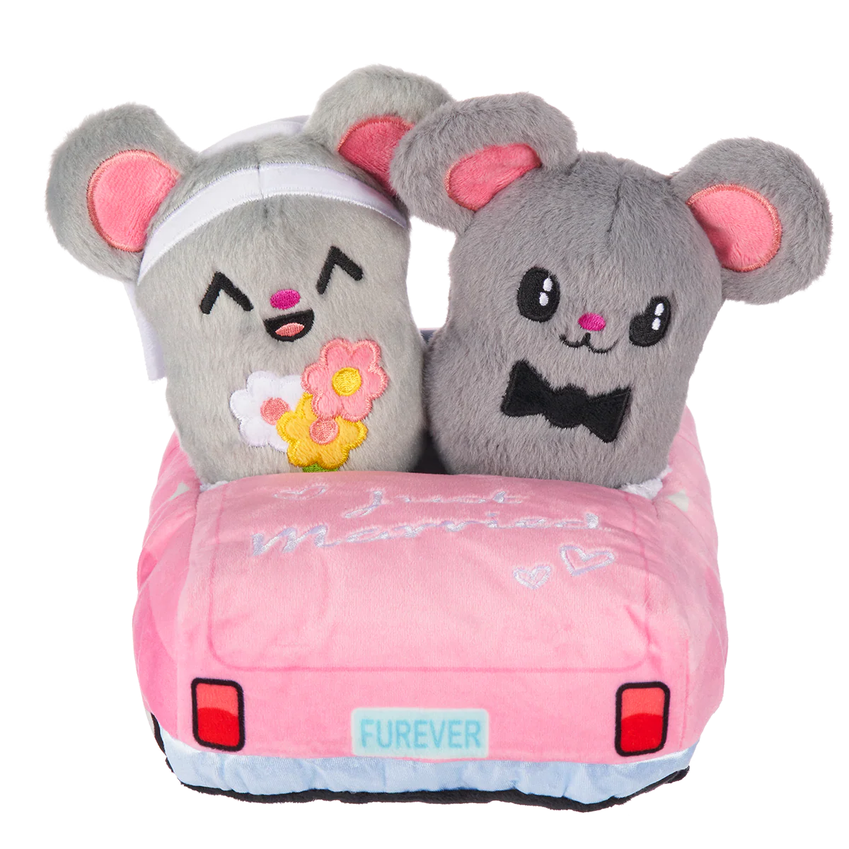Mister and Mouses Plush Multi-Part Dog Toy