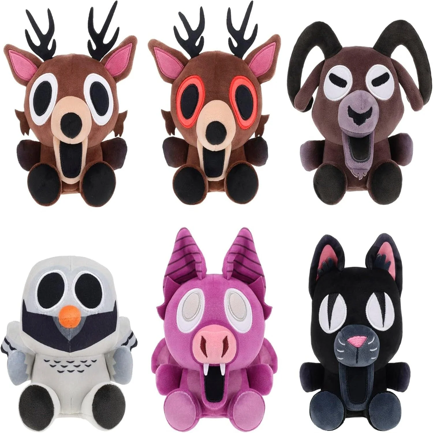 99 Nights in the Forest Mystery Chibi Plush Series 1 w/ DLC Code – 1 Random Figure