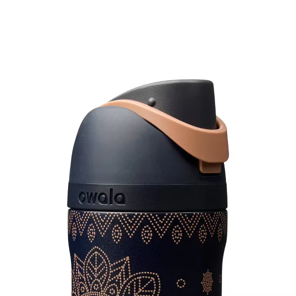 Owala 24fl oz Stainless Steel Special Edition FreeSip Water Bottle - Midnight Rodeo - luluinthesky