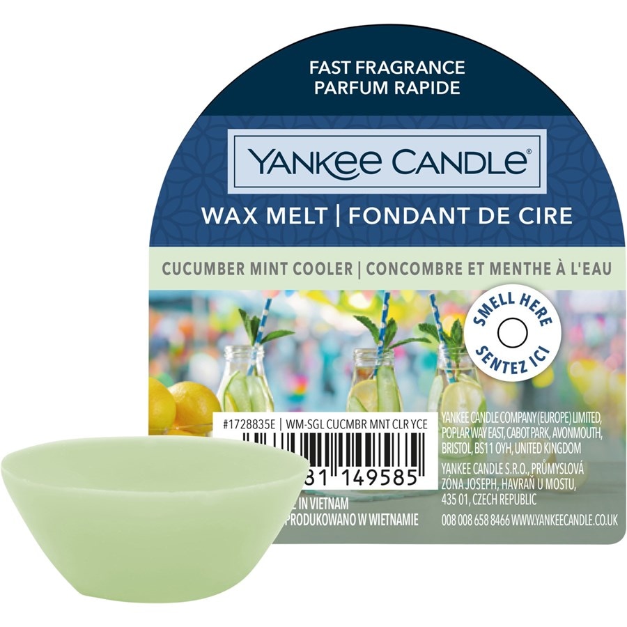 Yankee Candle Wosk zapachowy Cucumber Mint Cooler Zielony
