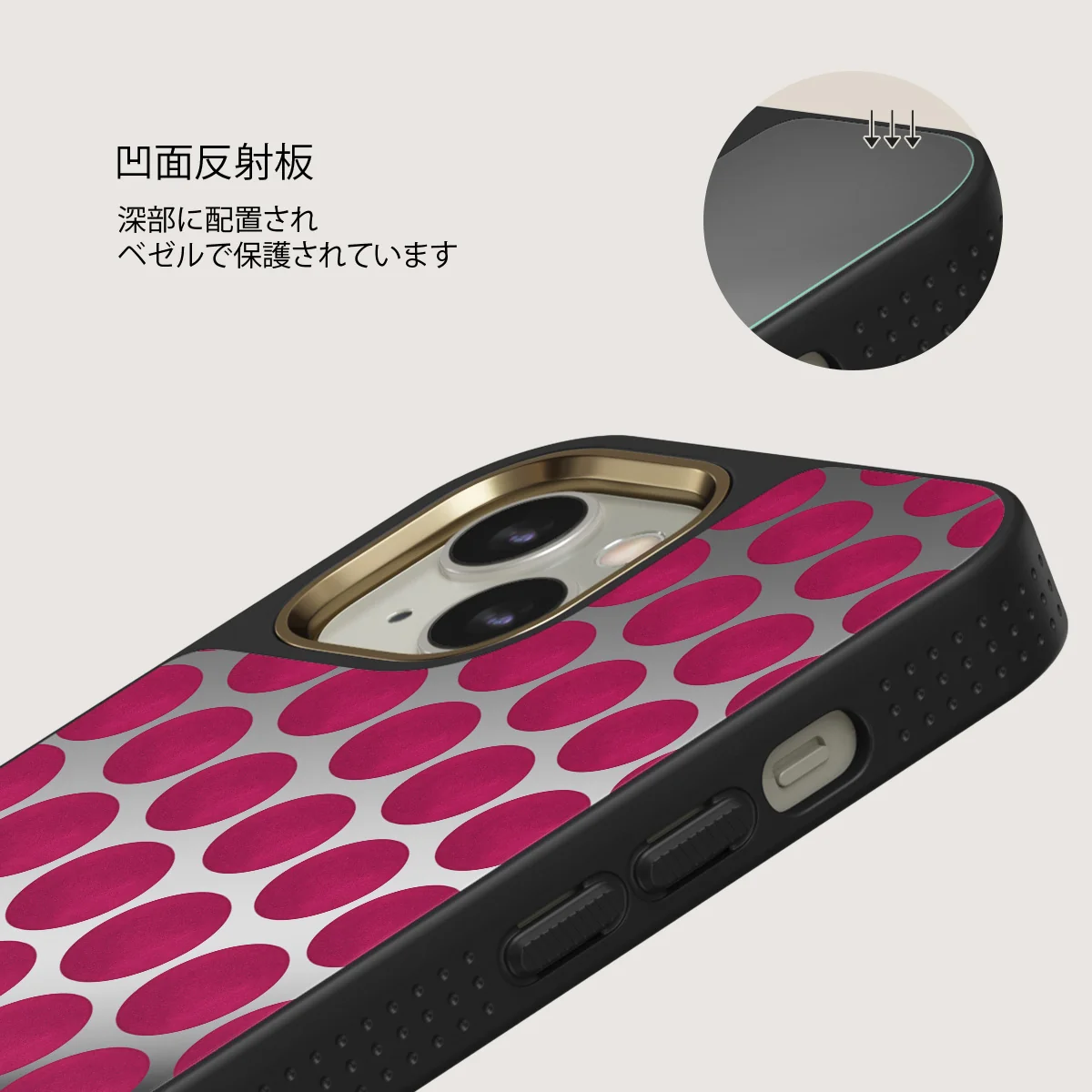 Reset Button - iPhone 13 ケース