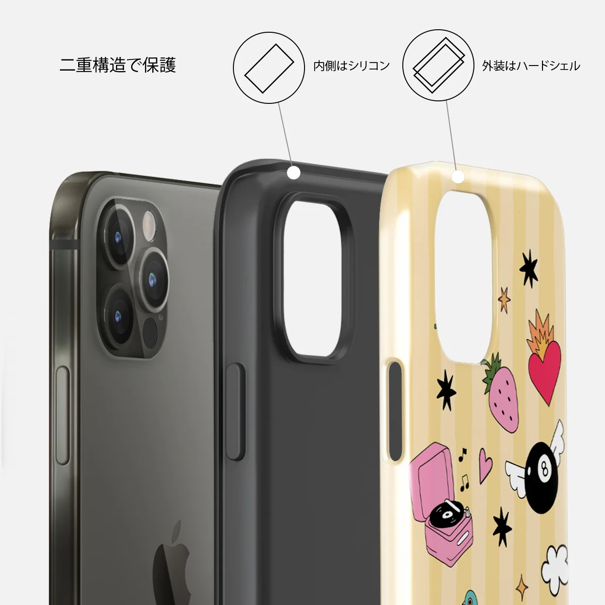 Side Quest - iPhone 12 Pro ケース