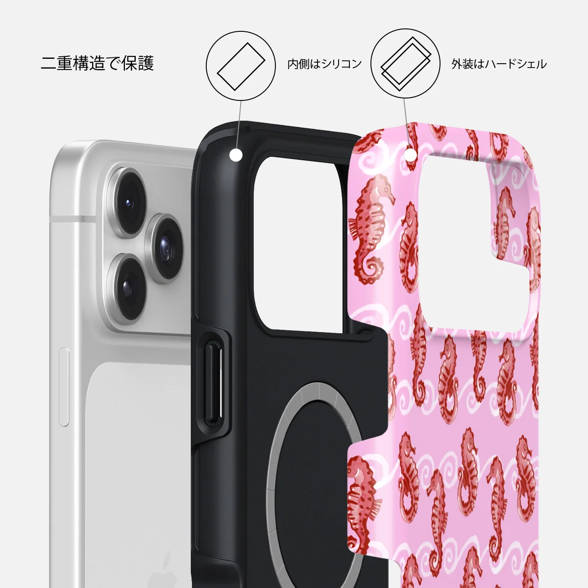 Coral Reef - iPhone 17 Pro ケース