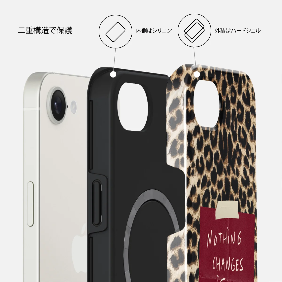 Nothing Changes - iPhone 17e ケース