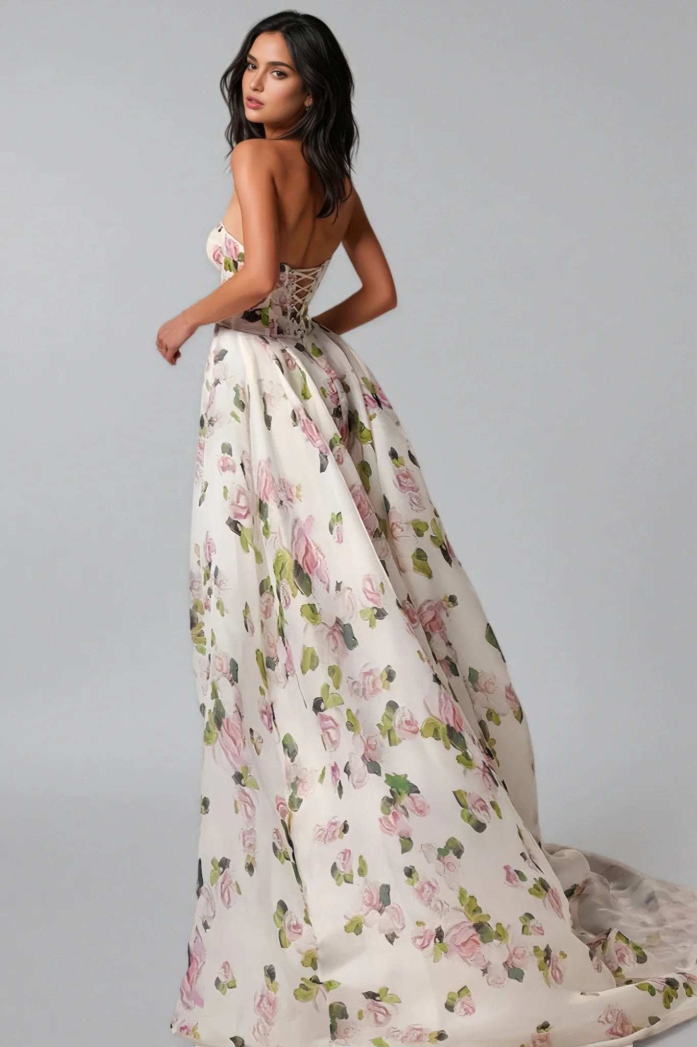 Elnia Sleeveless Big Hem Maxi Dress