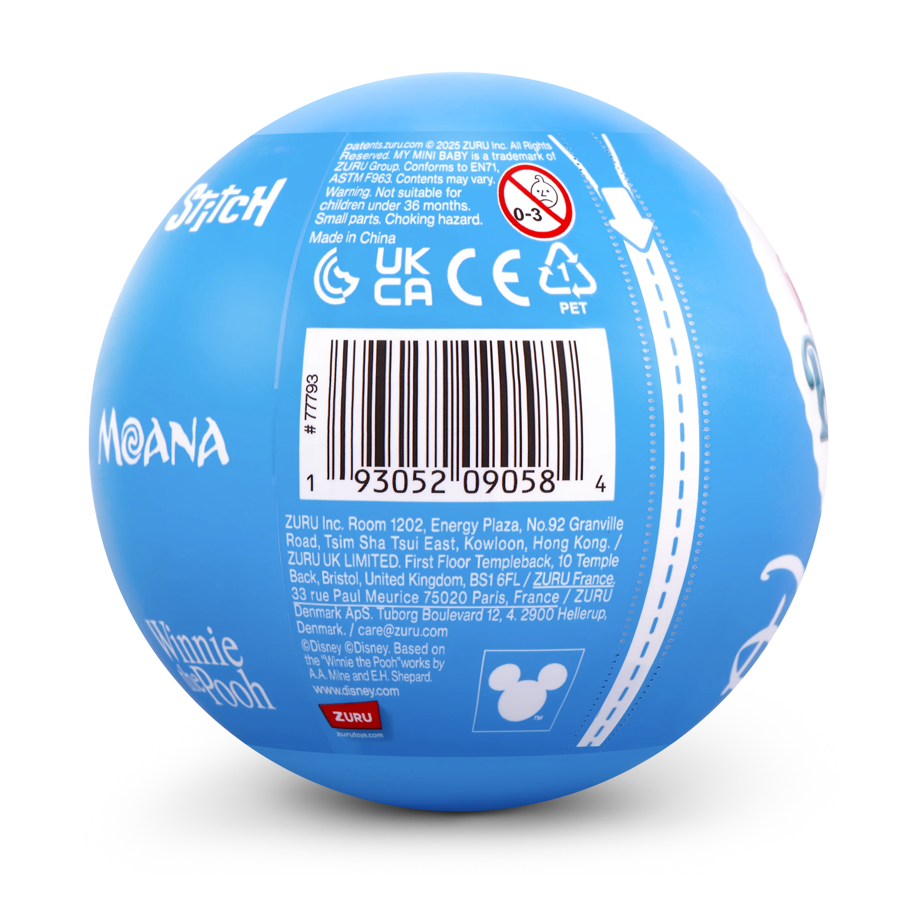 ZURU 5 Surprise My Mini Baby Disney Series 1 Collectible Capsule