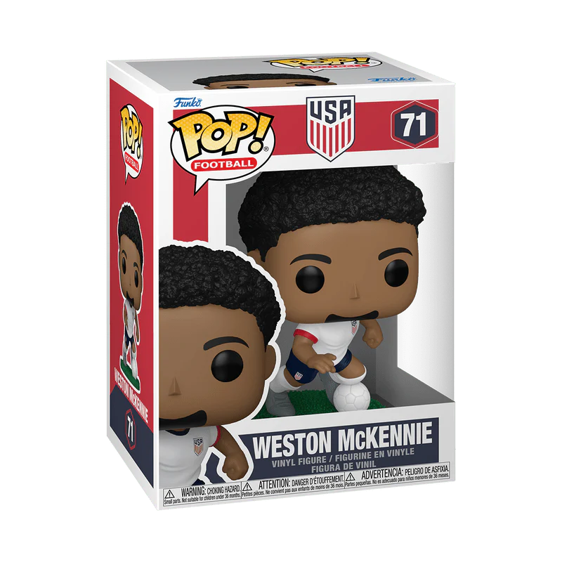 Funko Pop! Soccer: Weston McKennie (USA) Vinyl Figure
