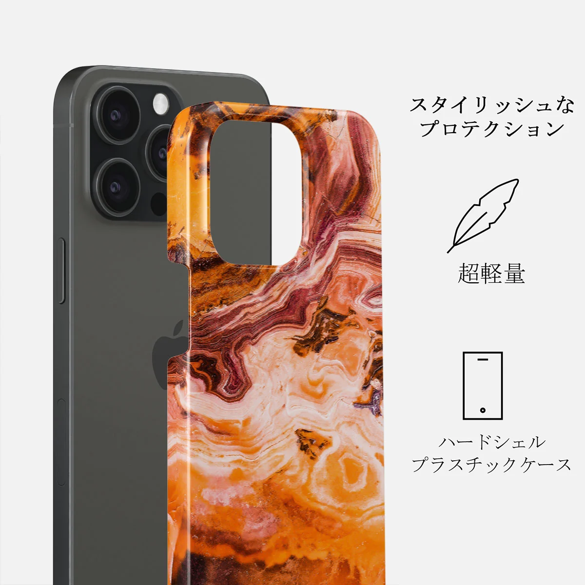 Pumpkin Spice - Orange iPhone 15 Pro Max ケース