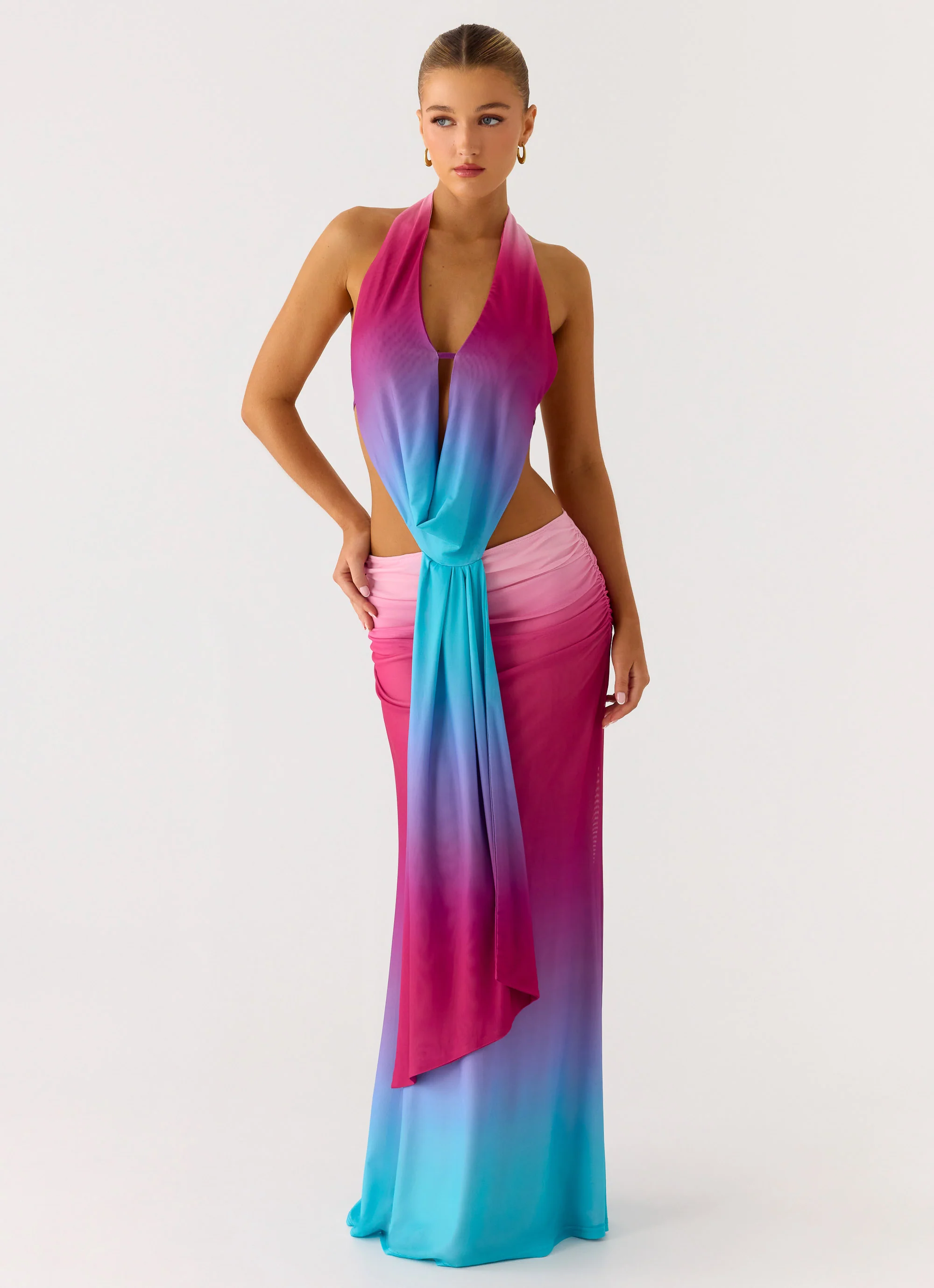 After Bloom Maxi Dress - Disco Ombre
