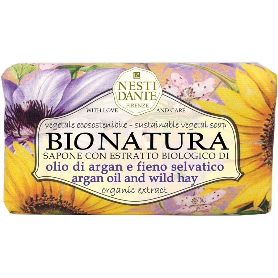 Nesti Dante Firenze Bio Natura Mydło z olejem arganowym i dzikim sianem