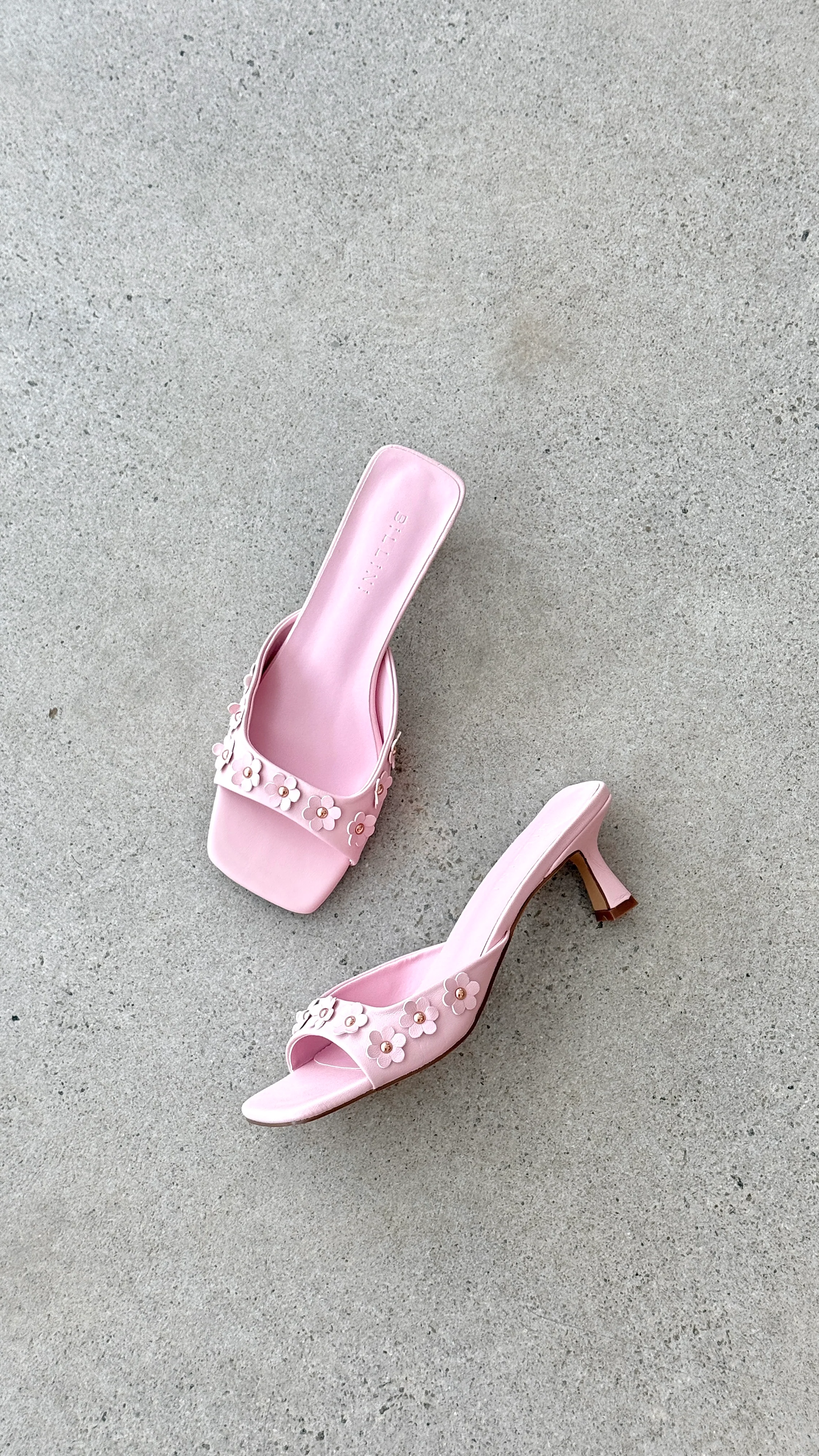 Tessie Heel - Baby Pink