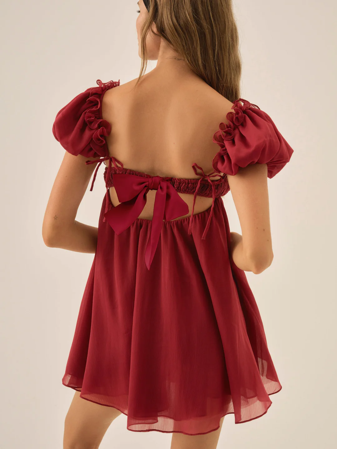 Claudine Chiffon Mini Dress