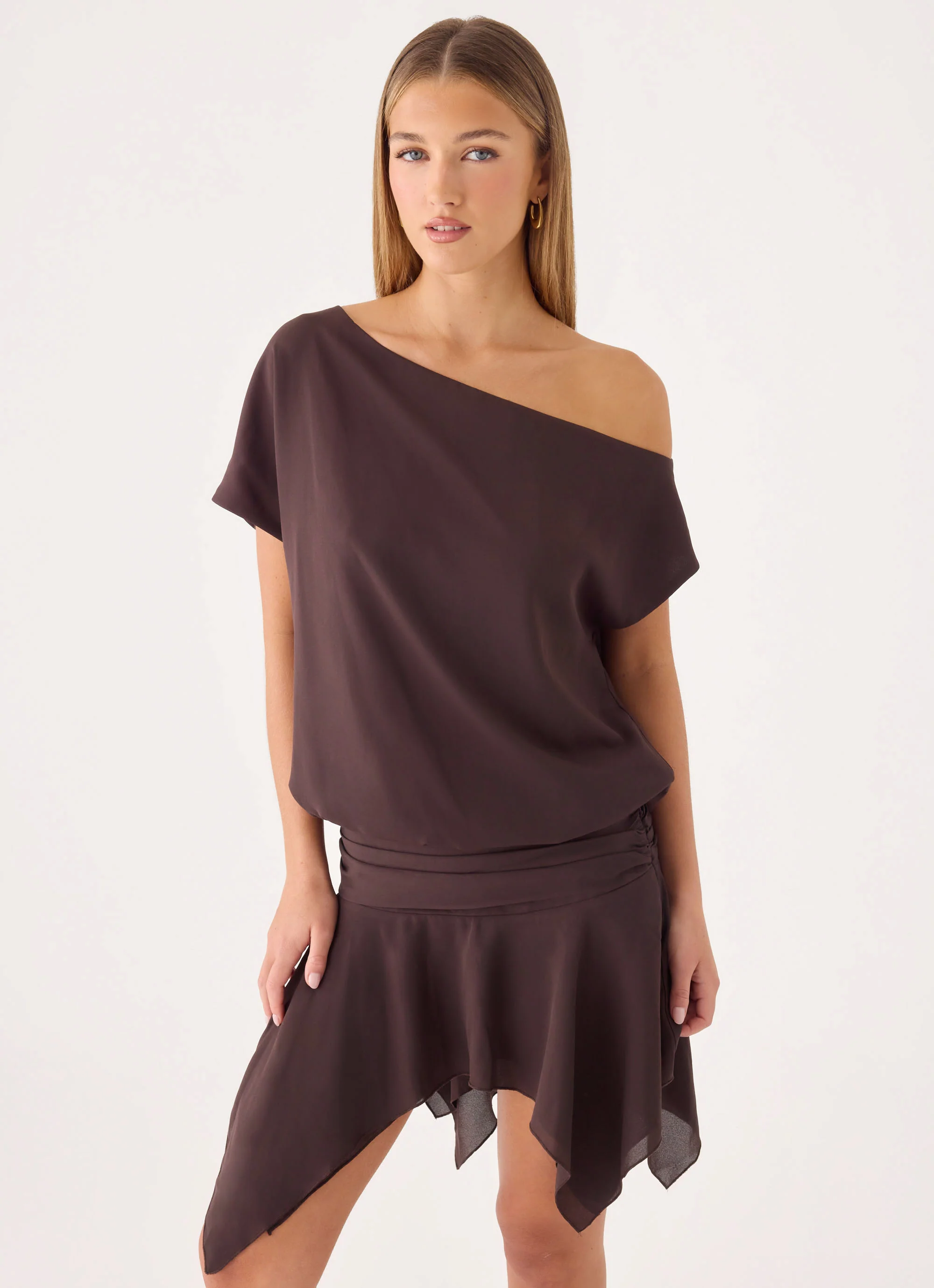 Wicked Love Mini Dress - Chocolate - luluinthesky