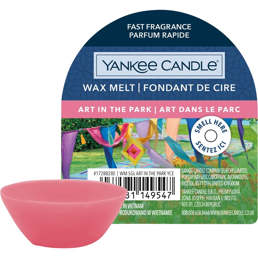 Yankee Candle Wosk zapachowy Art in the Park Fioletowy